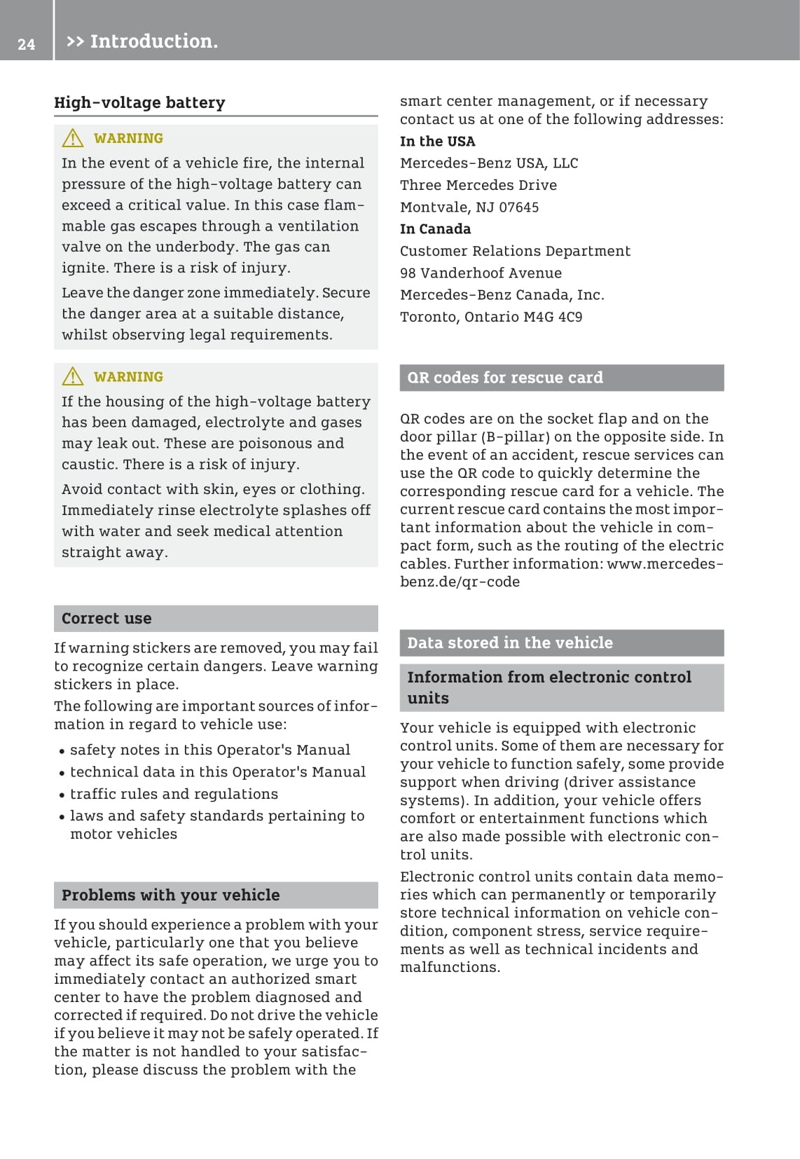 2016-2020 Smart Fortwo Owner's Manual | English