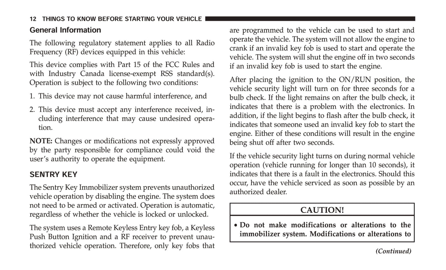 2017 Dodge Challenger Owner's Manual | English
