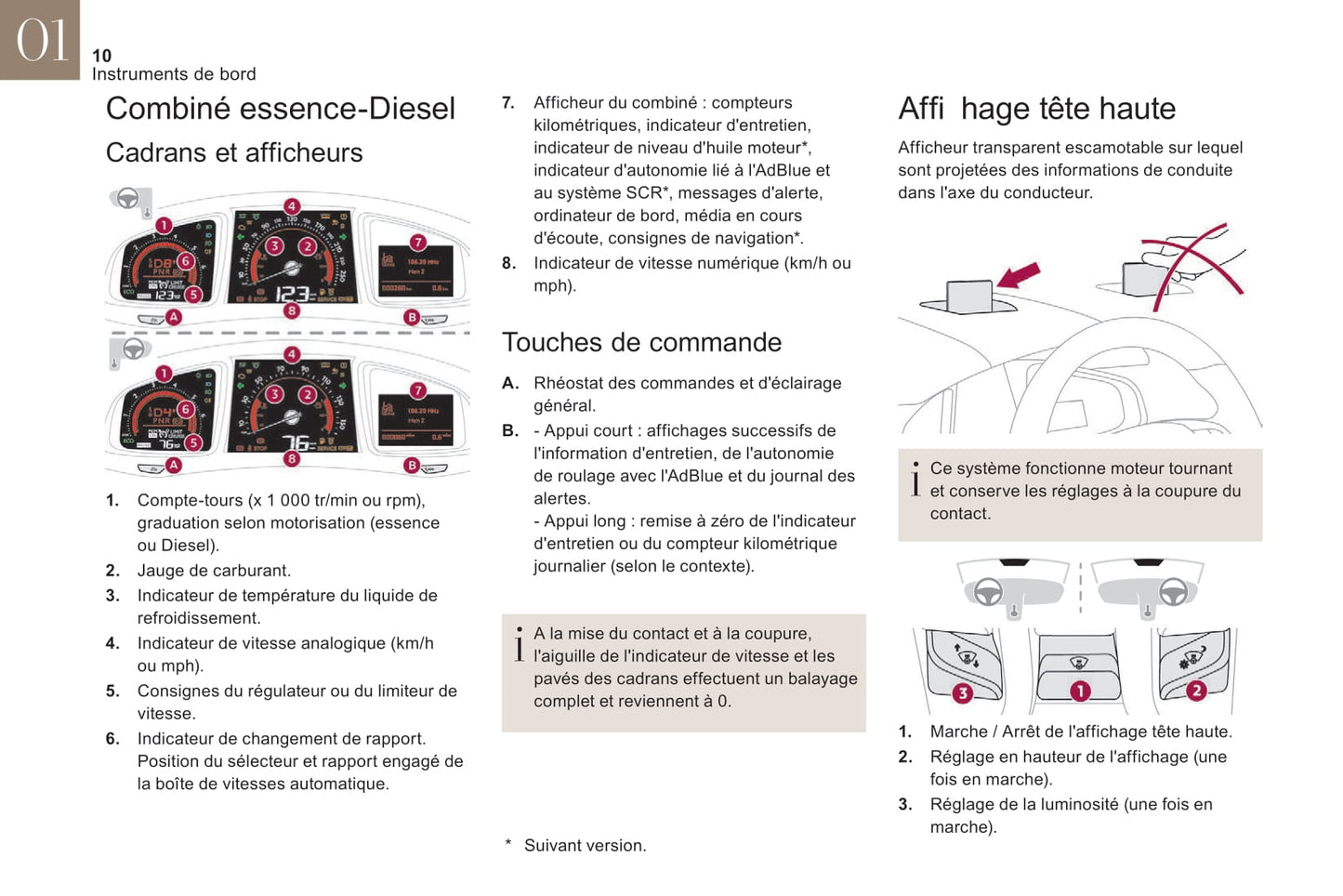 2016-2018 DS Automobiles DS 5/DS 5 HYbrid4 Bedienungsanleitung | Französisch