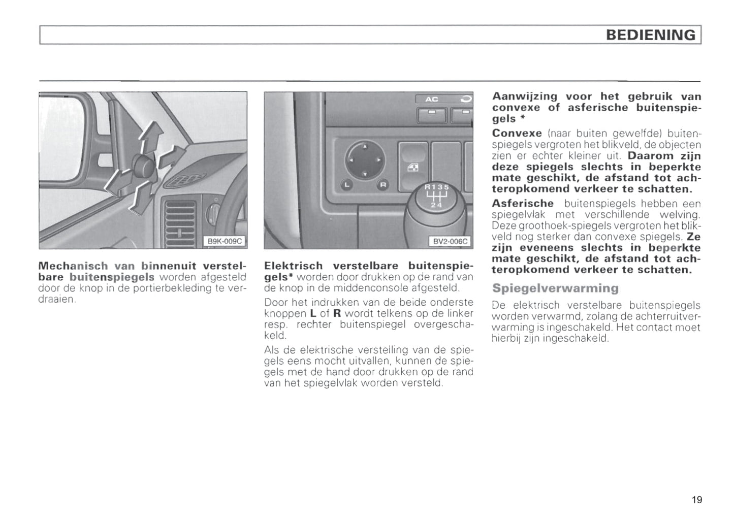1996-1999 Volkswagen Polo Classic Bedienungsanleitung | Niederländisch