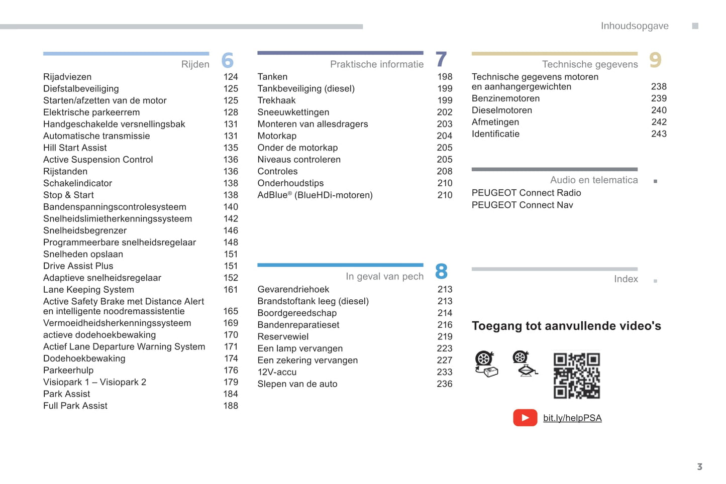 2018-2019 Peugeot 508 Bedienungsanleitung | Niederländisch