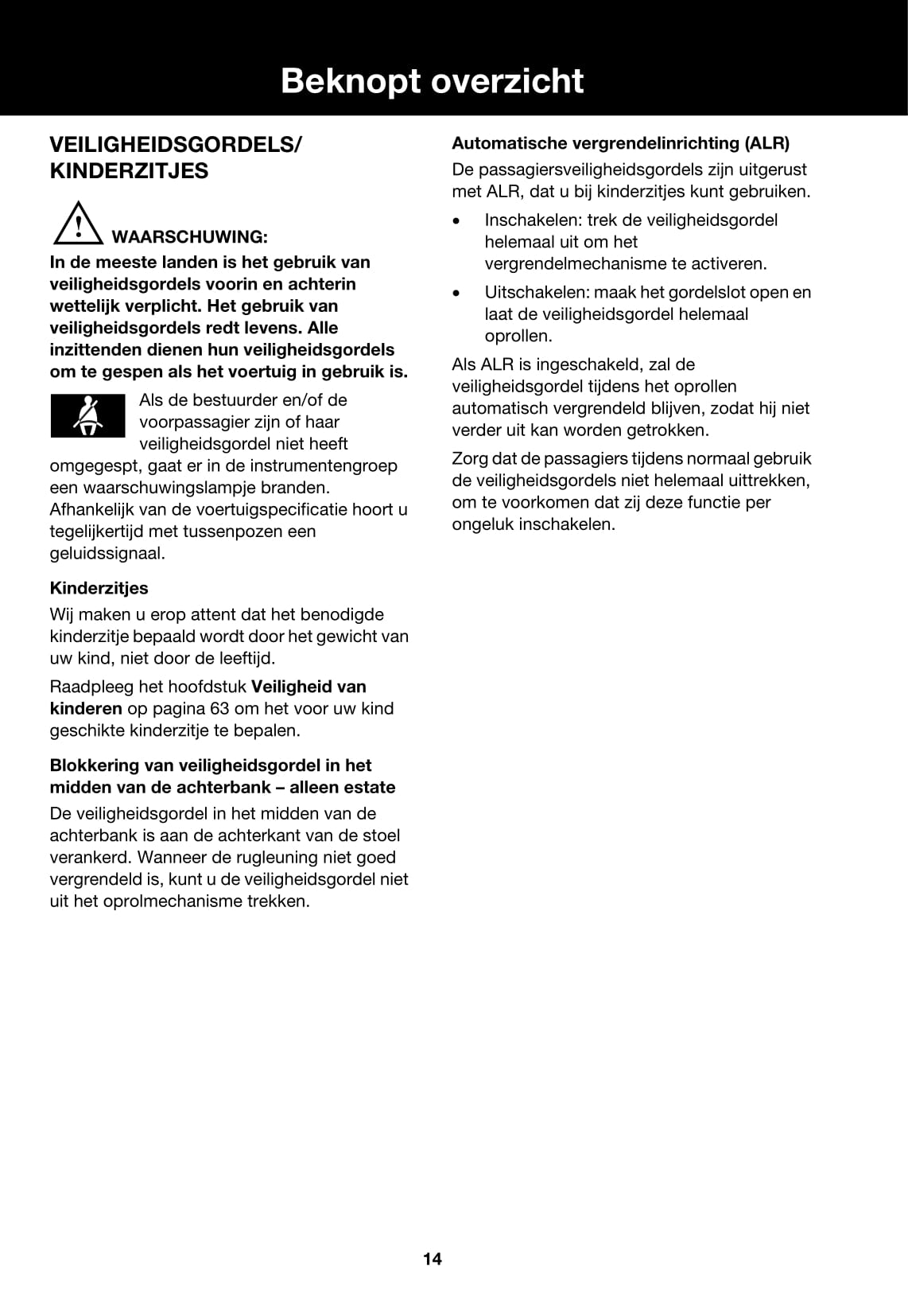 2006-2007 Jaguar X-Type Owner's Manual | Dutch