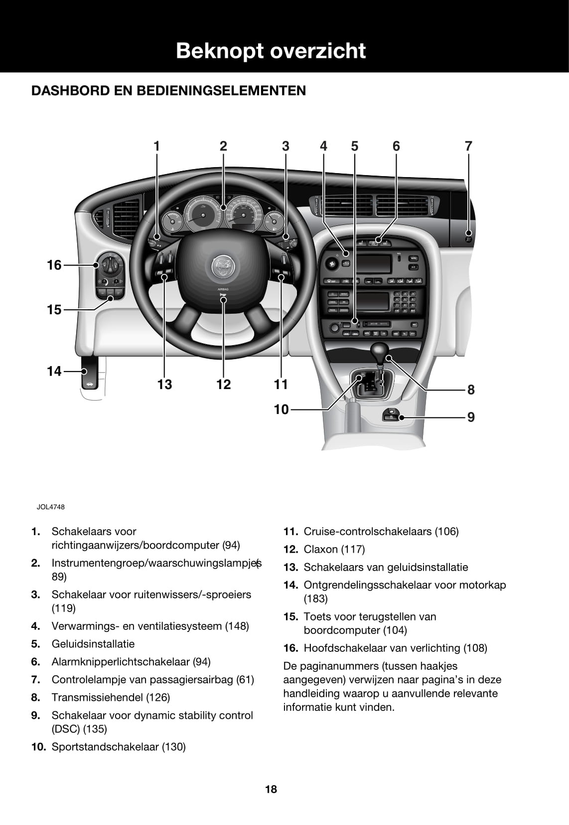 2006-2007 Jaguar X-Type Owner's Manual | Dutch