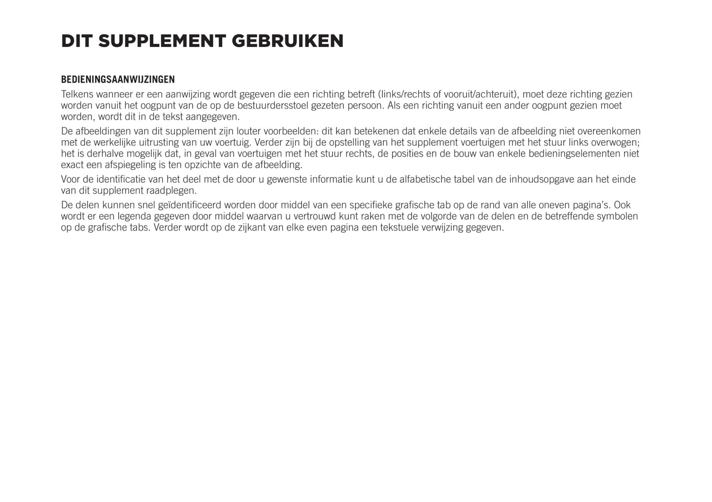 2020-2021 Jeep Compass 4xe Owner's Manual Supplement | Dutch