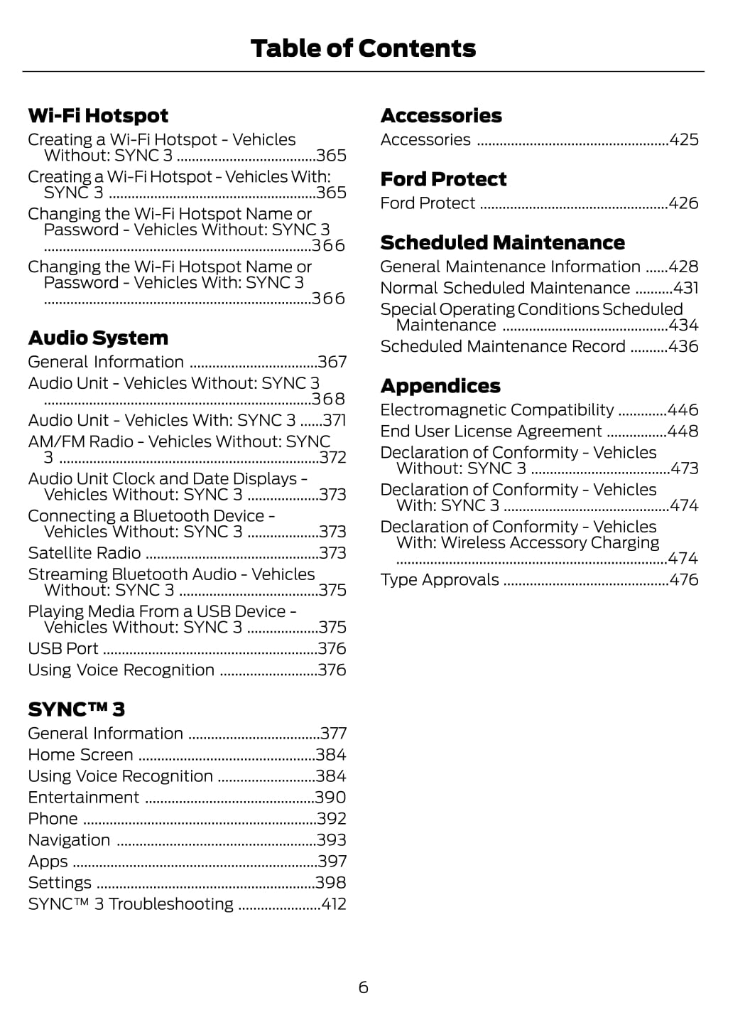 2020 Ford Transit Connect Bedienungsanleitung | Englisch