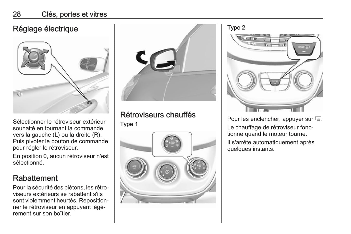 2018-2019 Opel Karl Owner's Manual | French