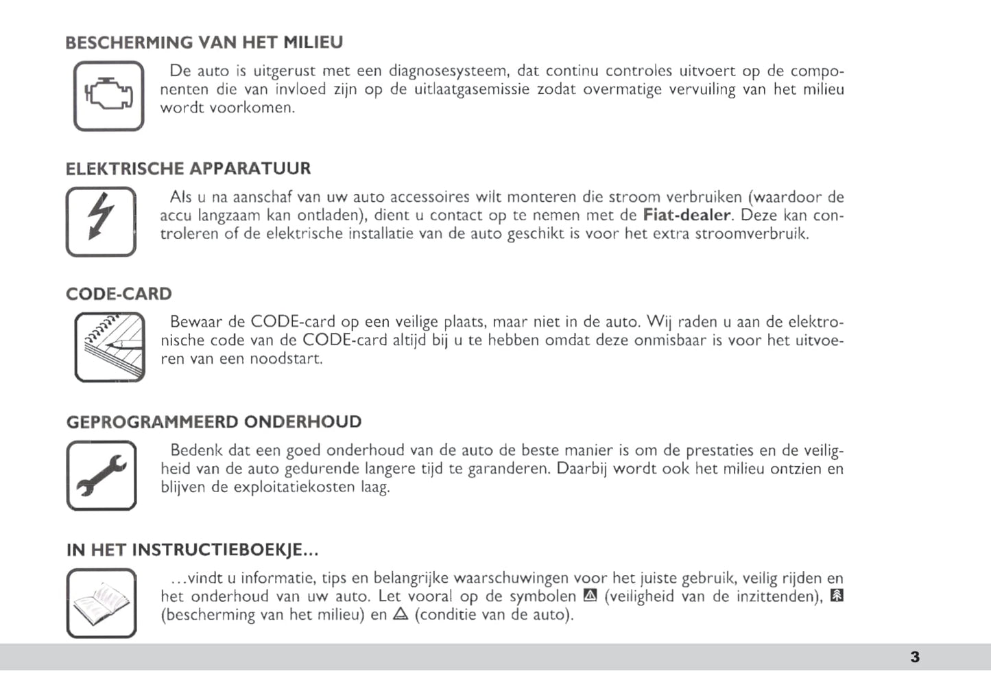 2003-2004 Fiat Scudo Bedienungsanleitung | Niederländisch
