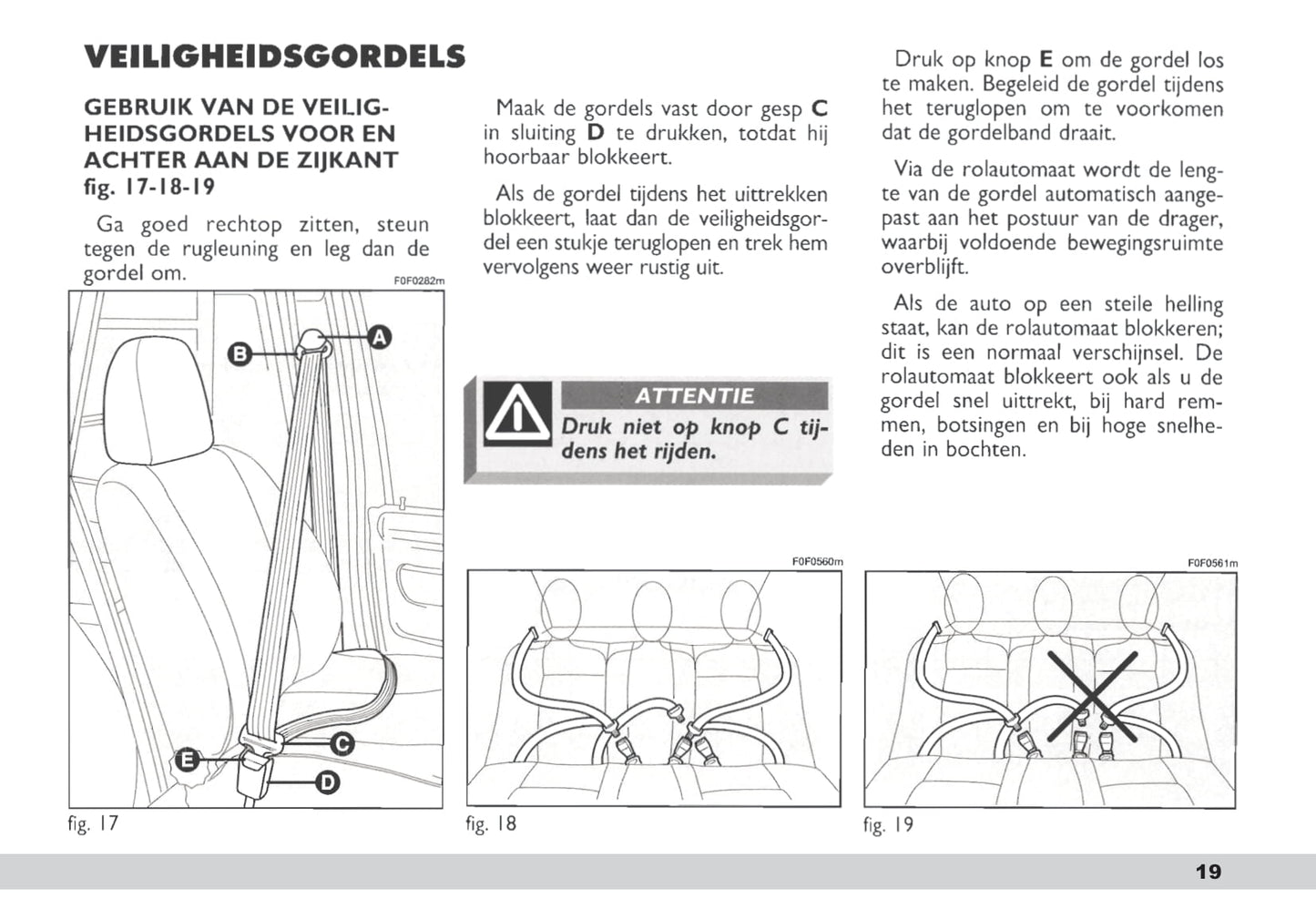 2003-2004 Fiat Scudo Bedienungsanleitung | Niederländisch