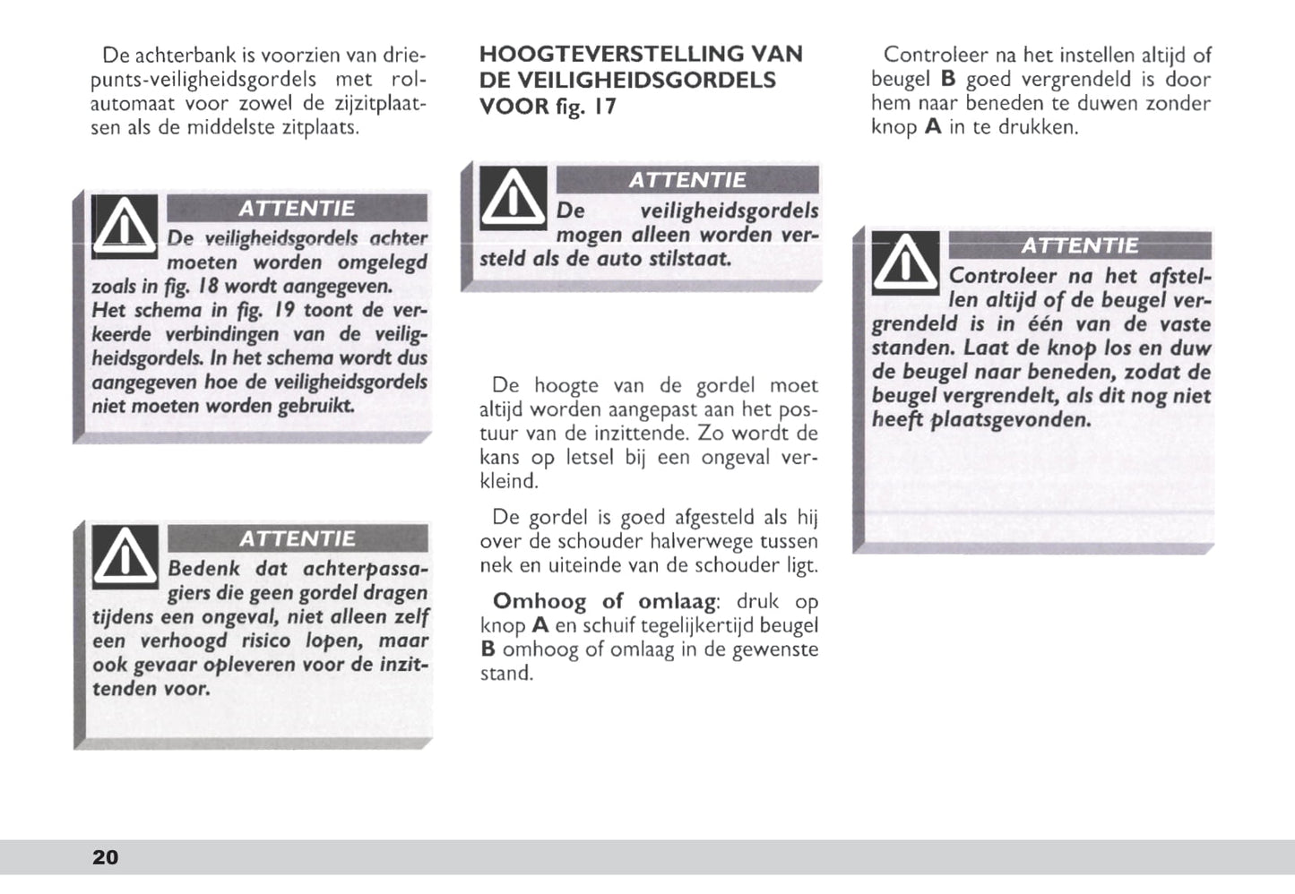 2003-2004 Fiat Scudo Bedienungsanleitung | Niederländisch