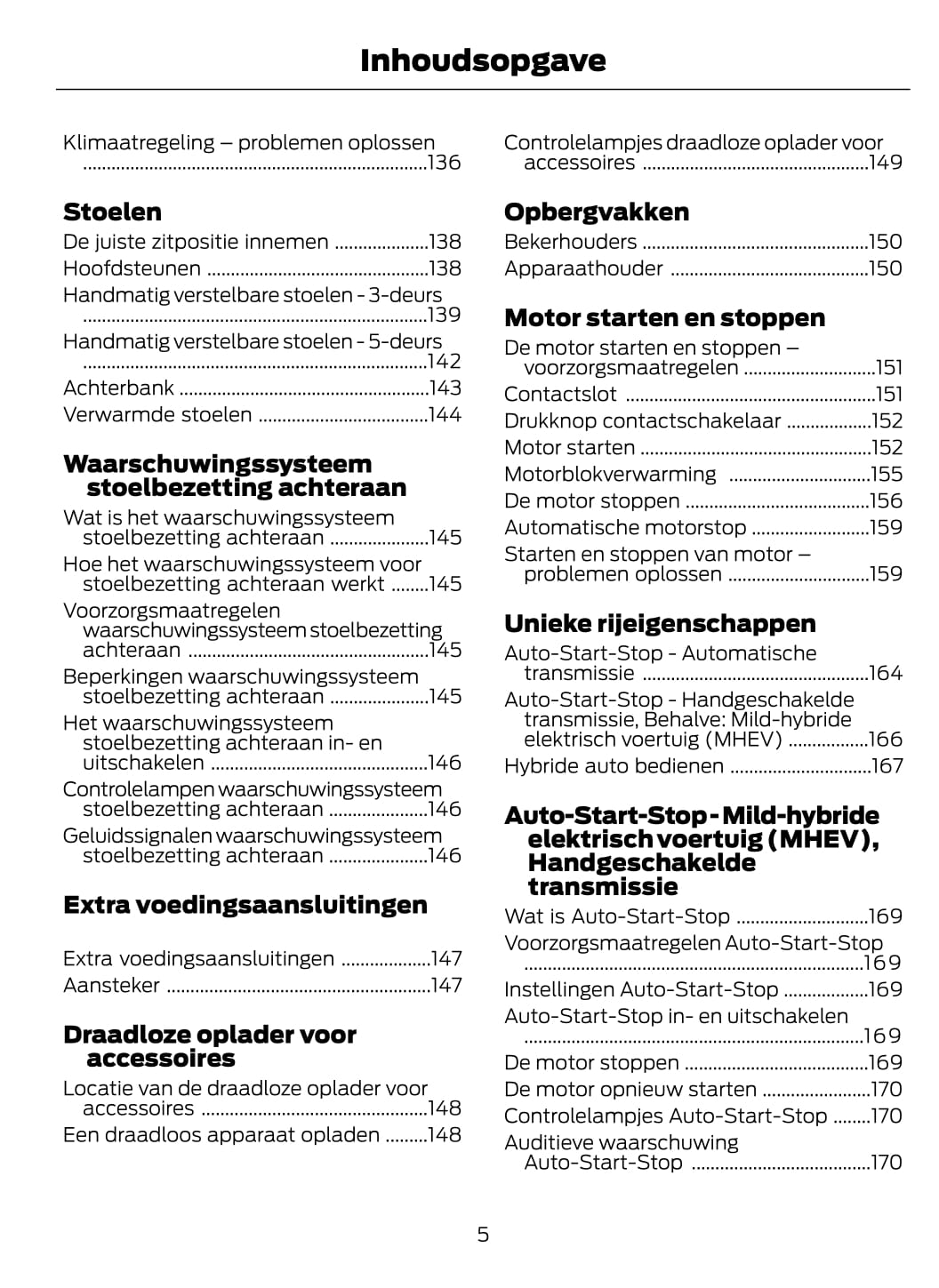 2021 Ford Fiesta Bedienungsanleitung | Niederländisch