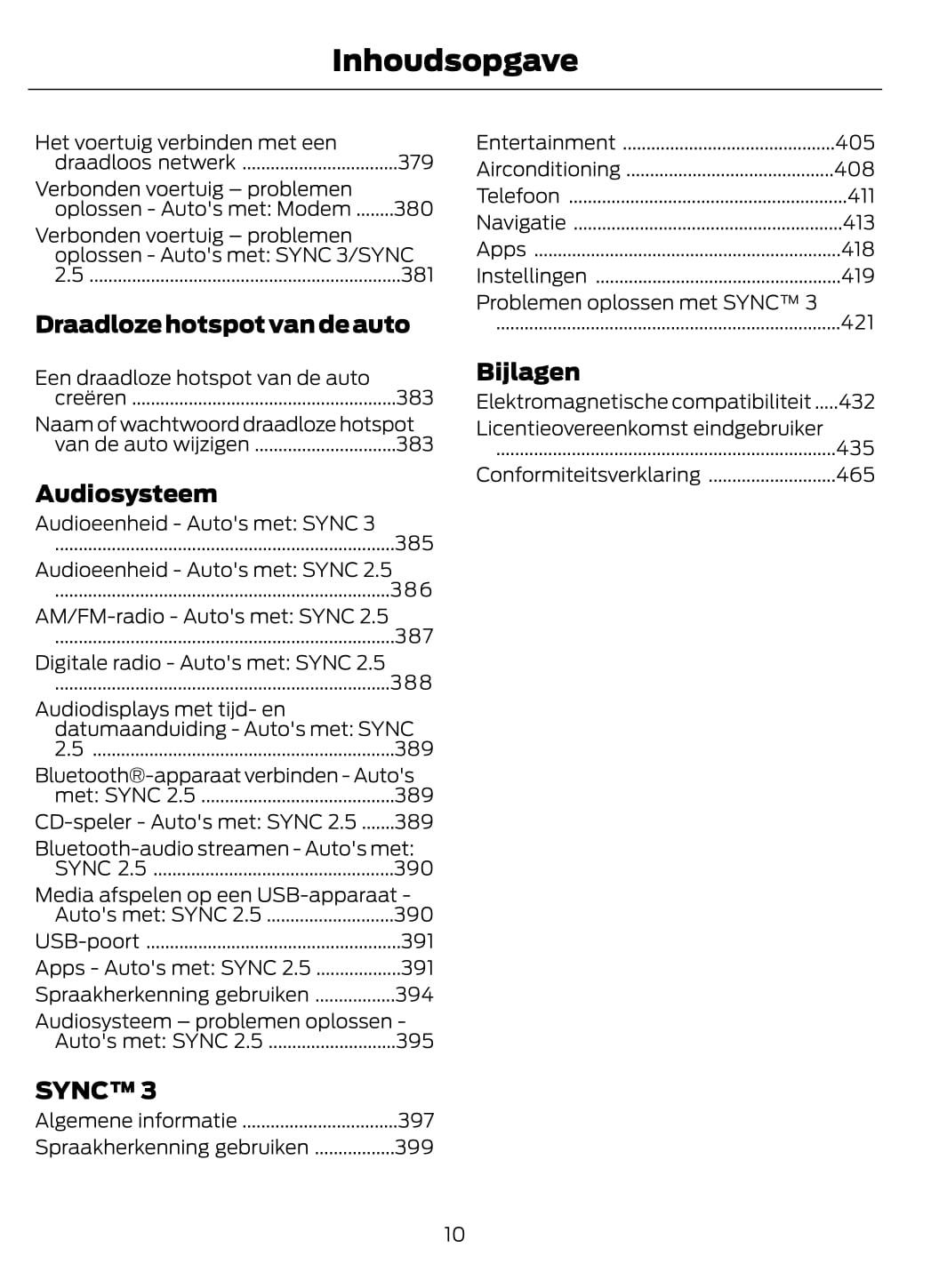 2021 Ford Fiesta Bedienungsanleitung | Niederländisch