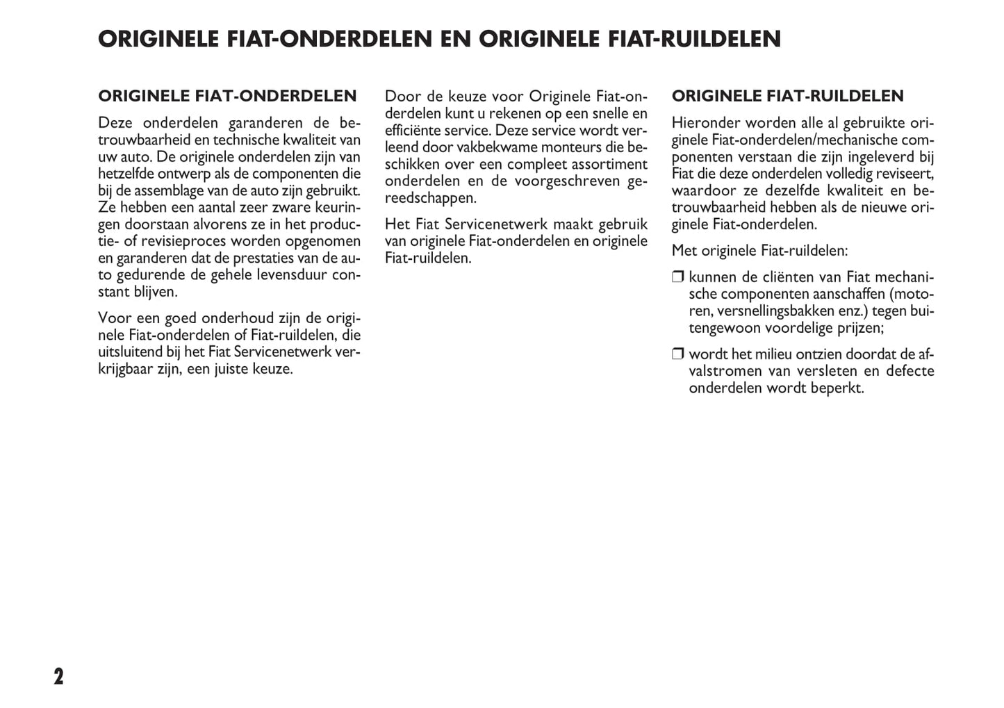2010-2011 Fiat Sedici Bedienungsanleitung | Niederländisch