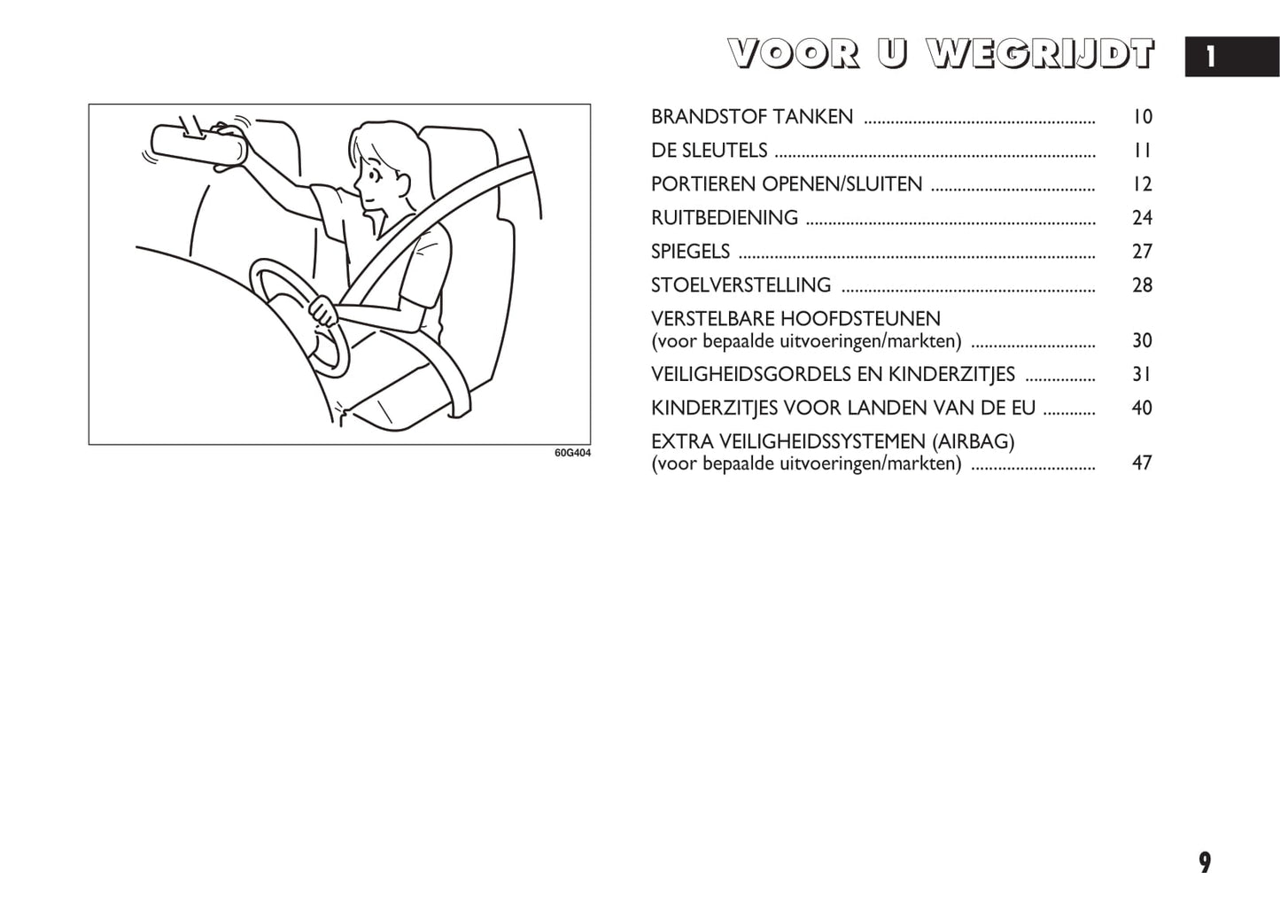 2010-2011 Fiat Sedici Bedienungsanleitung | Niederländisch