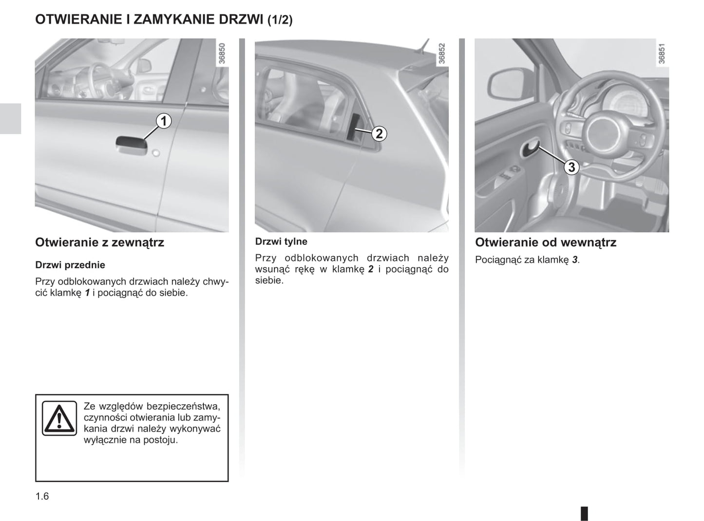 2018-2019 Renault Twingo Bedienungsanleitung | Polnisch