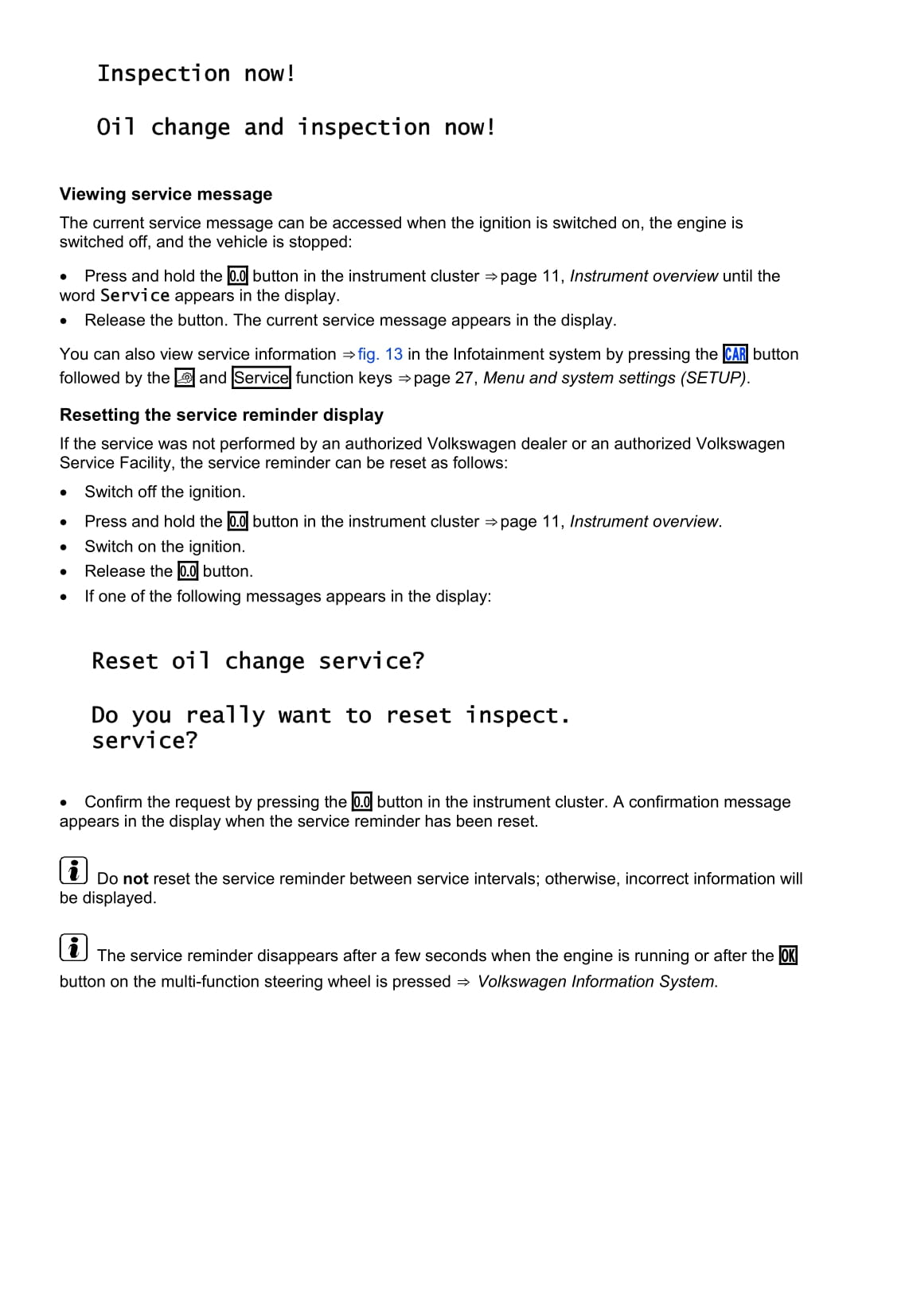 2013-2017 Volkswagen Golf Owner's Manual | English