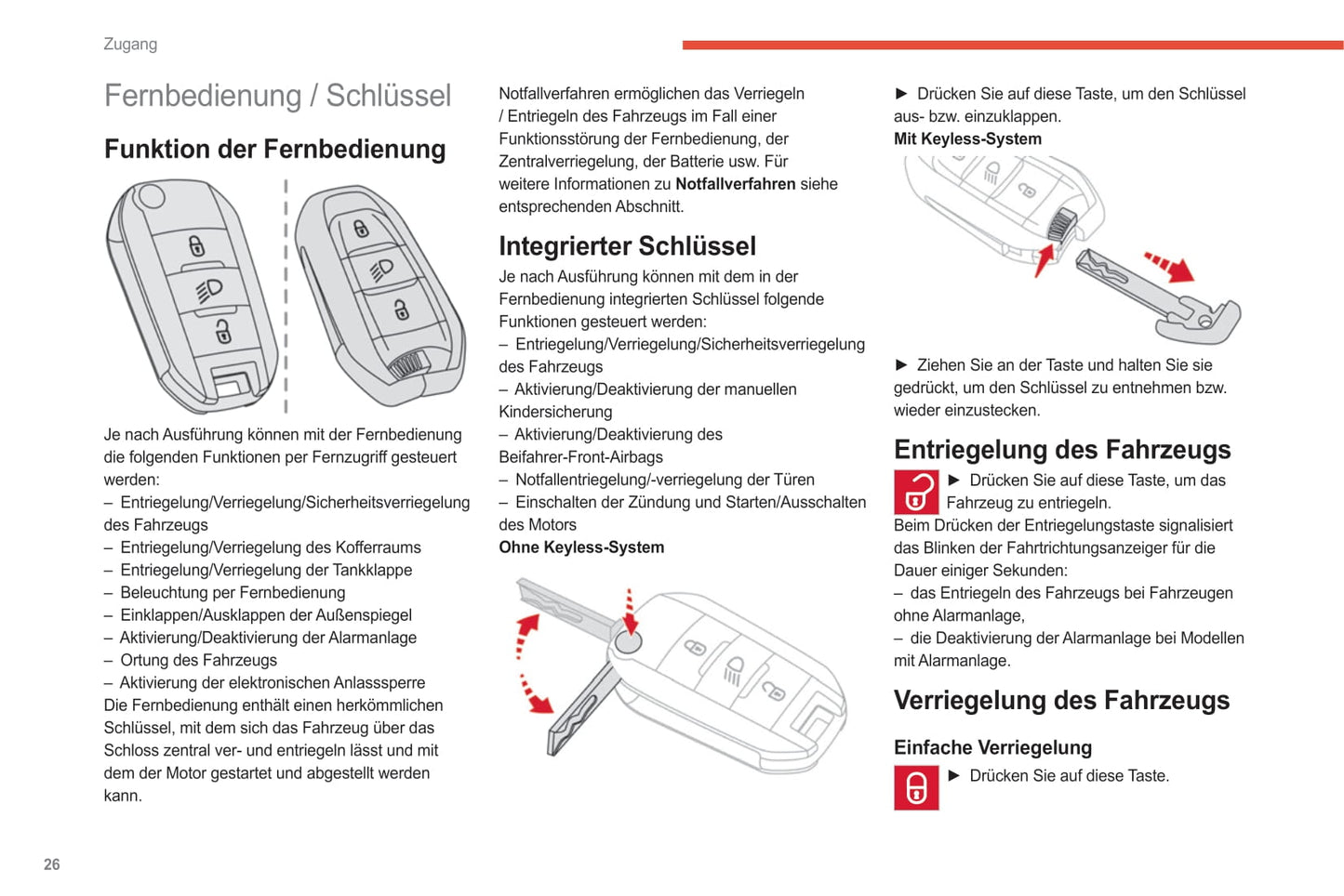 2021-2024 Citroën C3 Aircross Bedienungsanleitung | Deutsch
