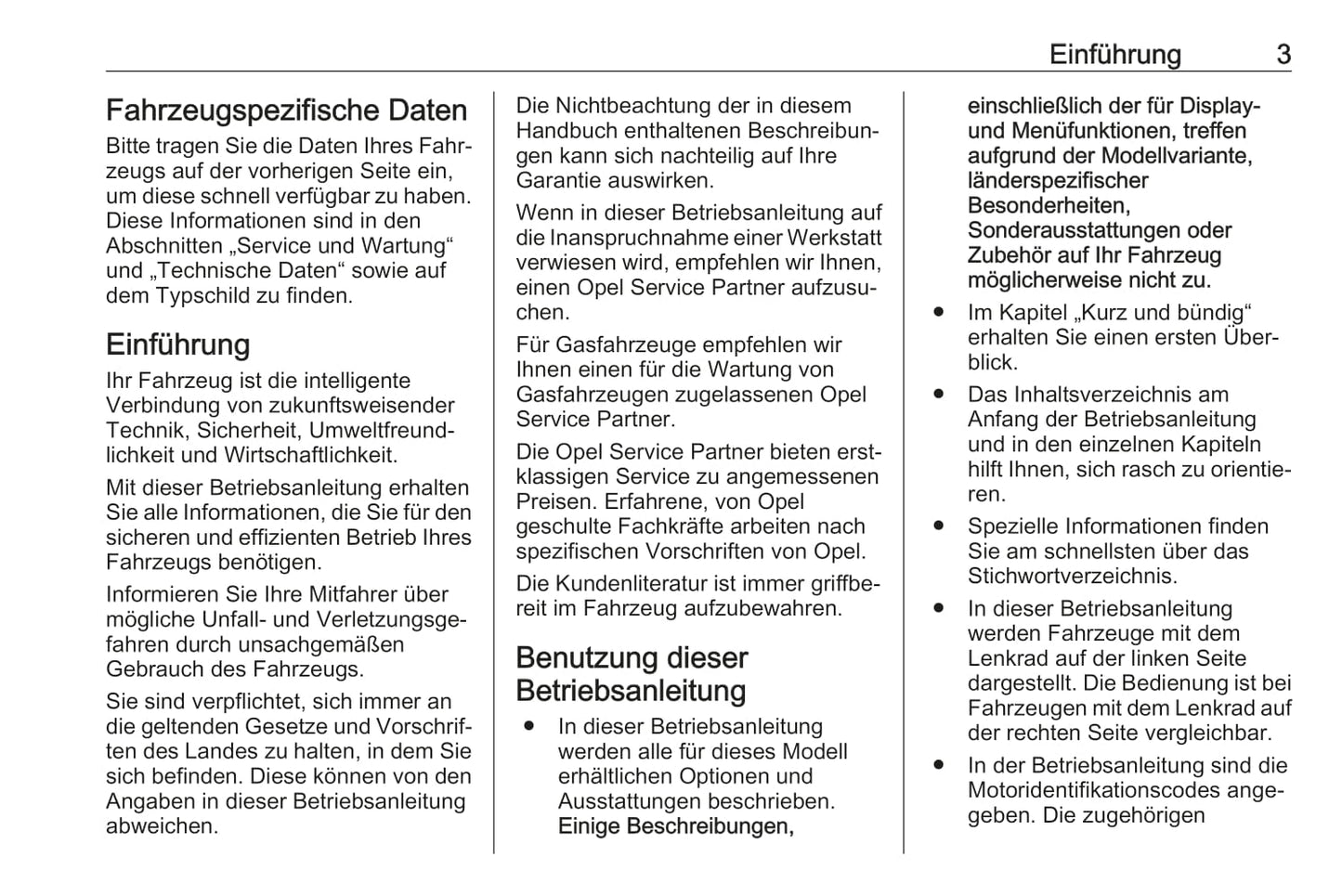 2018 Opel Astra Bedienungsanleitung | Deutsch
