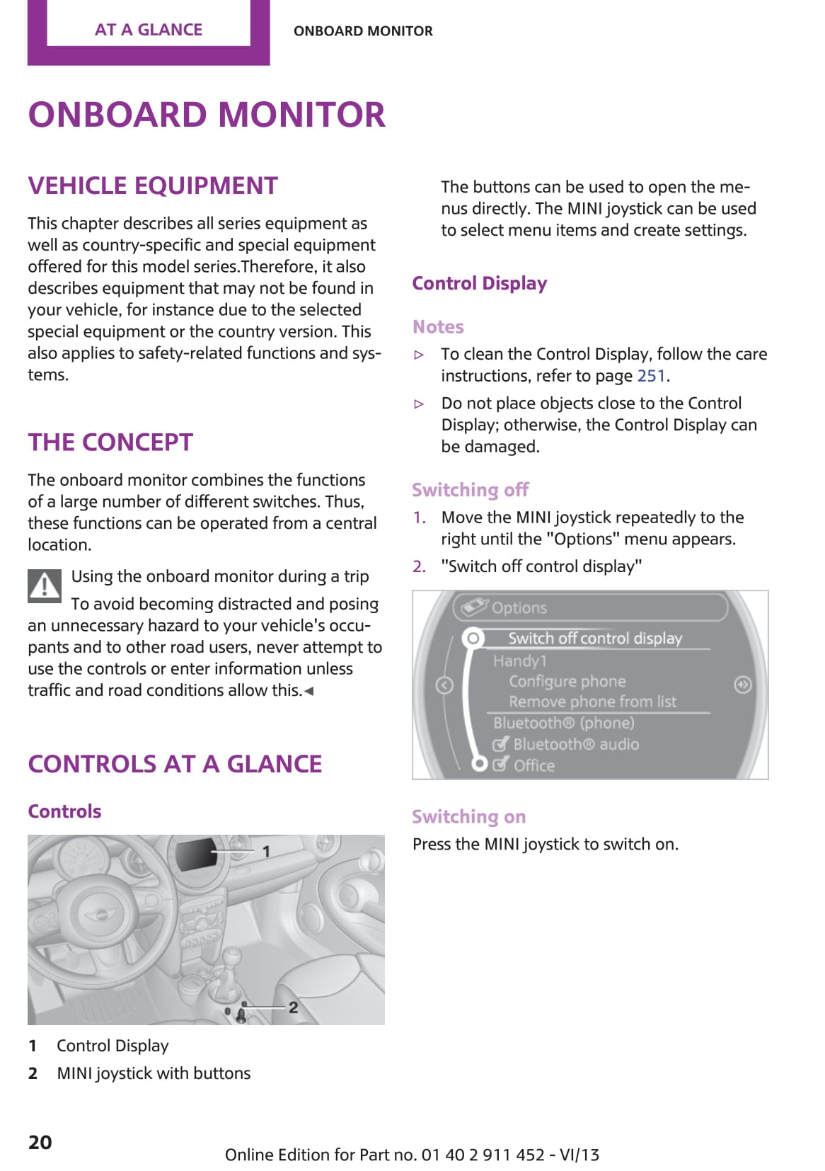 2010-2015 Mini Mini/Mini Clubman Owner's Manual | English