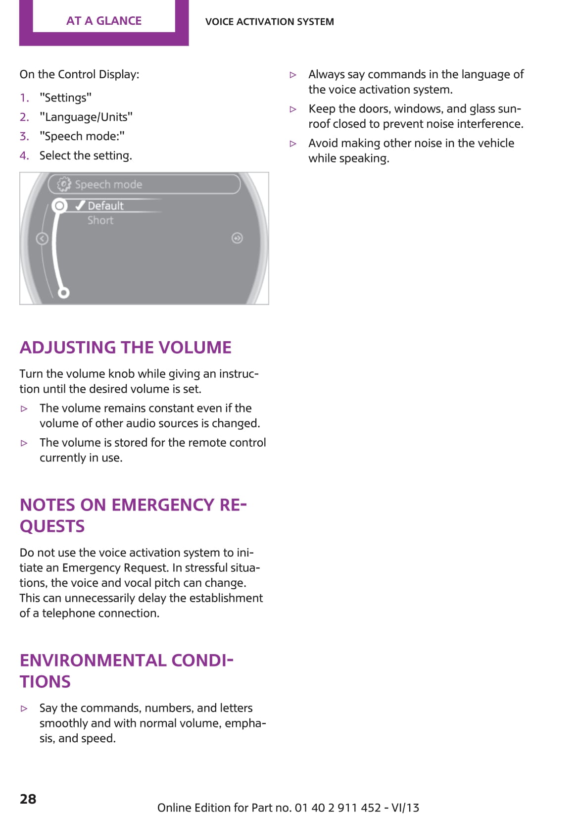 2010-2015 Mini Mini/Mini Clubman Owner's Manual | English