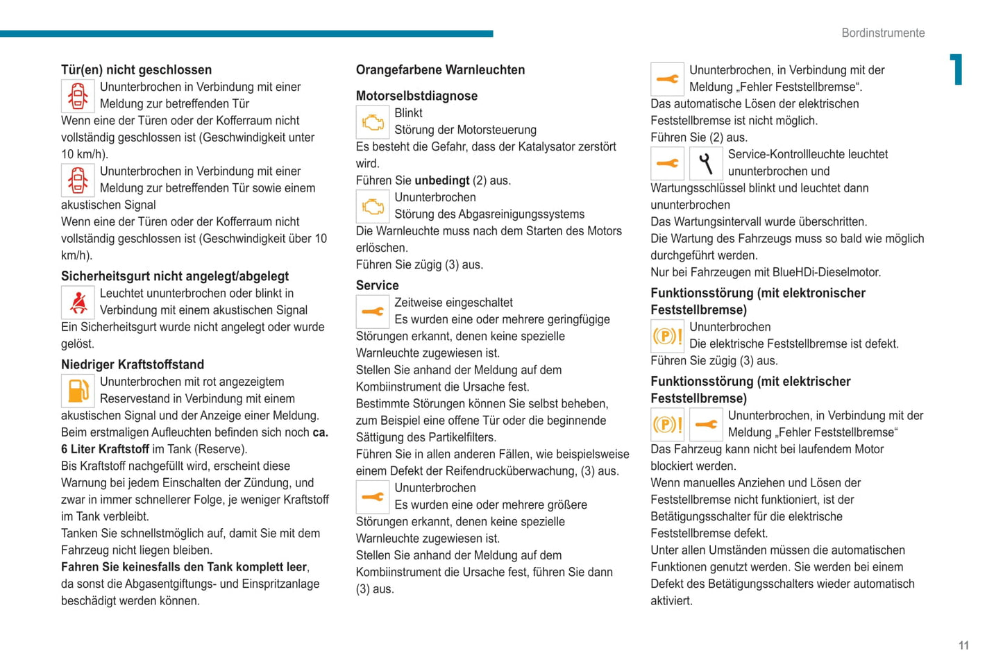 2020-2021 Peugeot 308 Bedienungsanleitung | Deutsch
