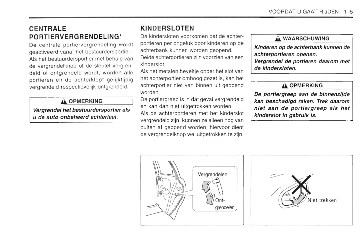 1997-2003 Daewoo Lanos Bedienungsanleitung | Niederländisch