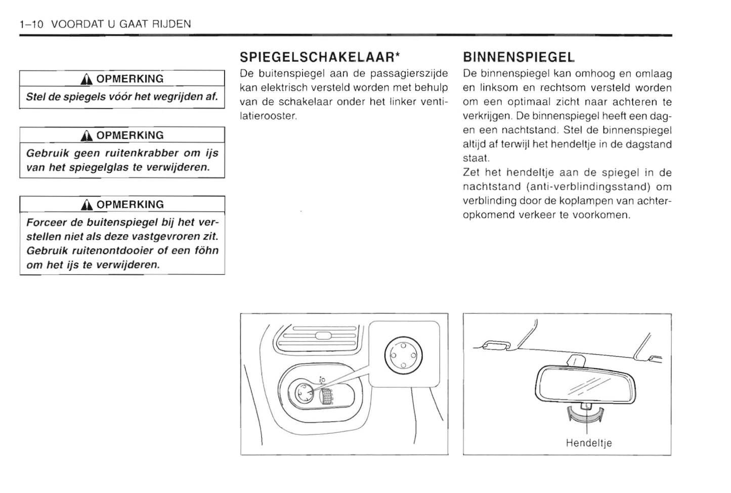 1997-2003 Daewoo Lanos Bedienungsanleitung | Niederländisch