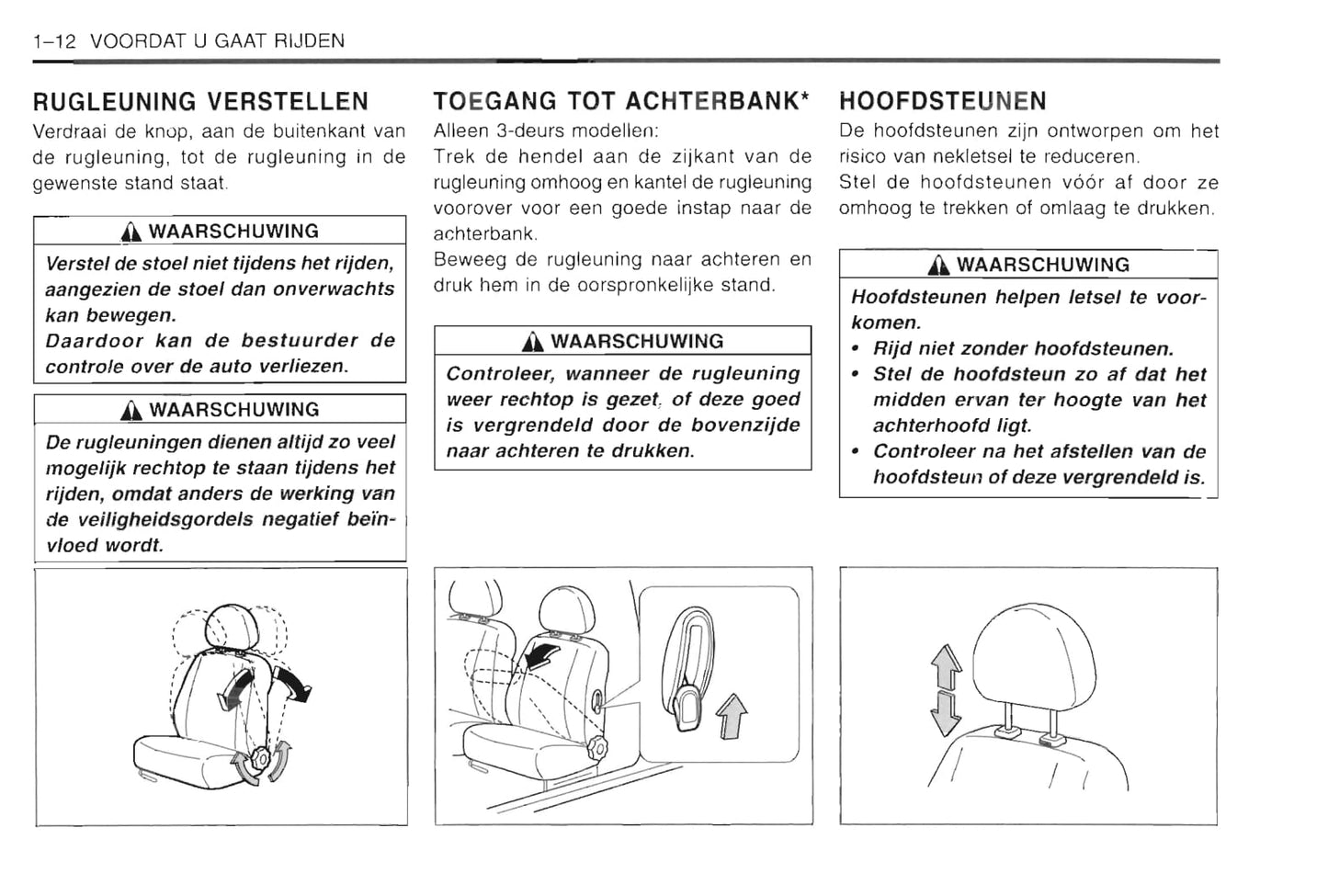 1997-2003 Daewoo Lanos Bedienungsanleitung | Niederländisch