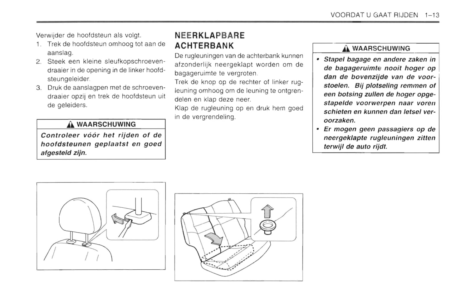 1997-2003 Daewoo Lanos Bedienungsanleitung | Niederländisch