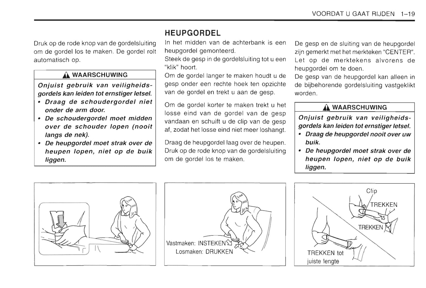 1997-2003 Daewoo Lanos Bedienungsanleitung | Niederländisch