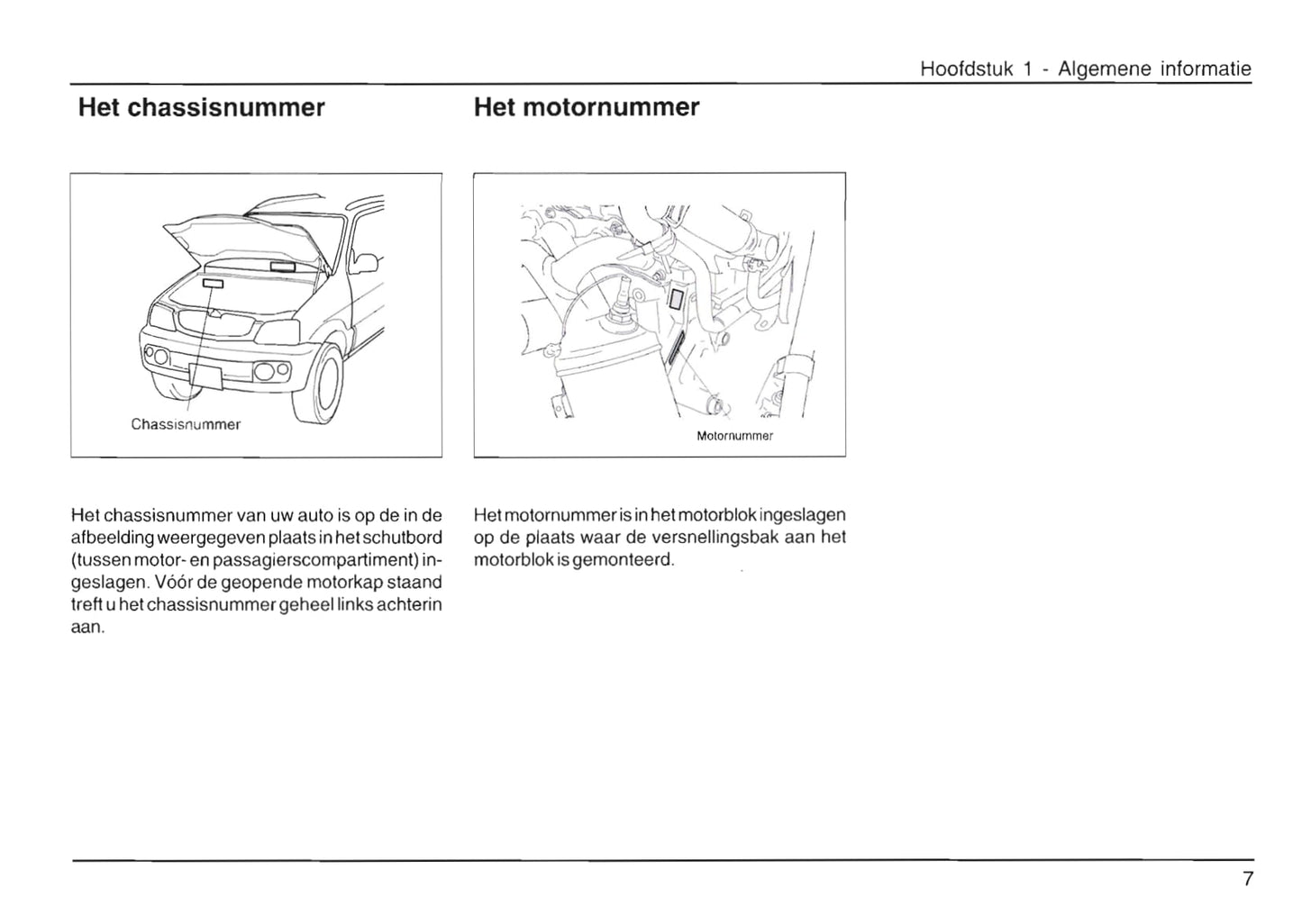 2000-2006 Daihatsu Terios Bedienungsanleitung | Niederländisch