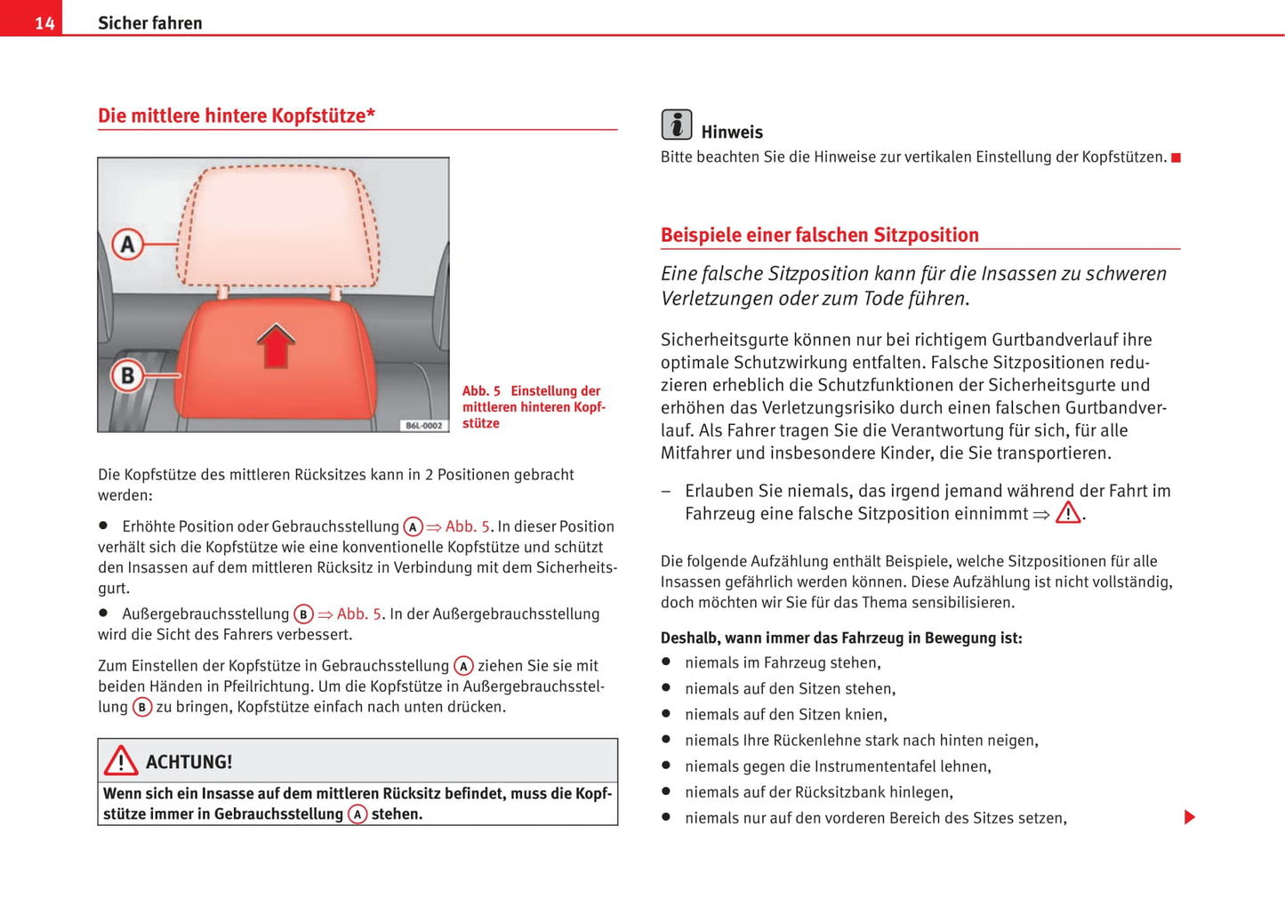 2006-2009 Seat Cordoba Bedienungsanleitung | Deutsch