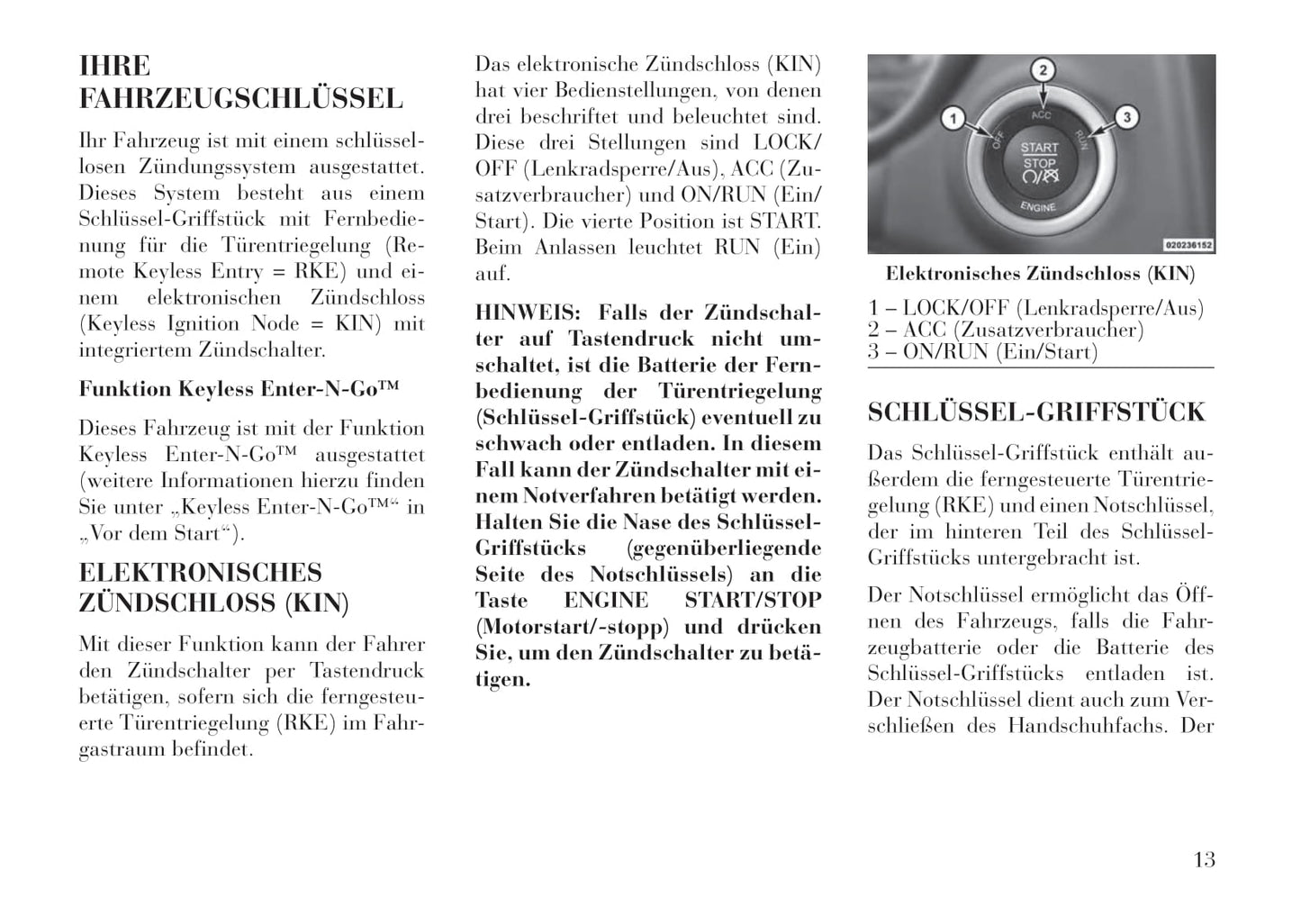 2011-2014 Lancia Thema Bedienungsanleitung | Deutsch