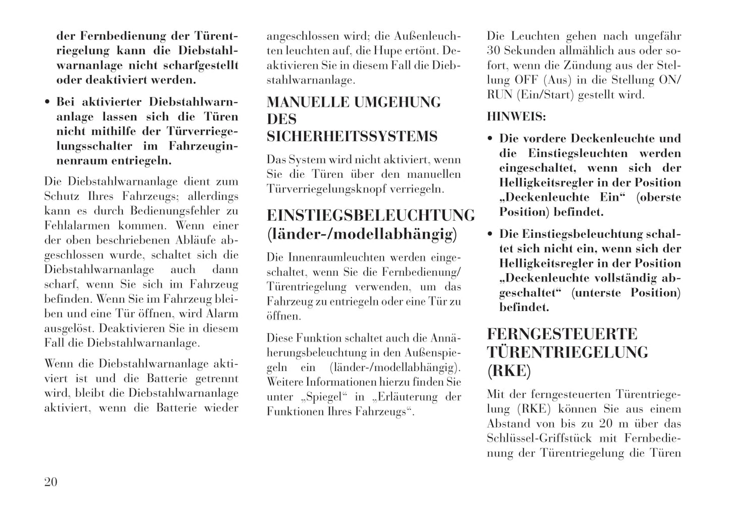 2011-2014 Lancia Thema Bedienungsanleitung | Deutsch