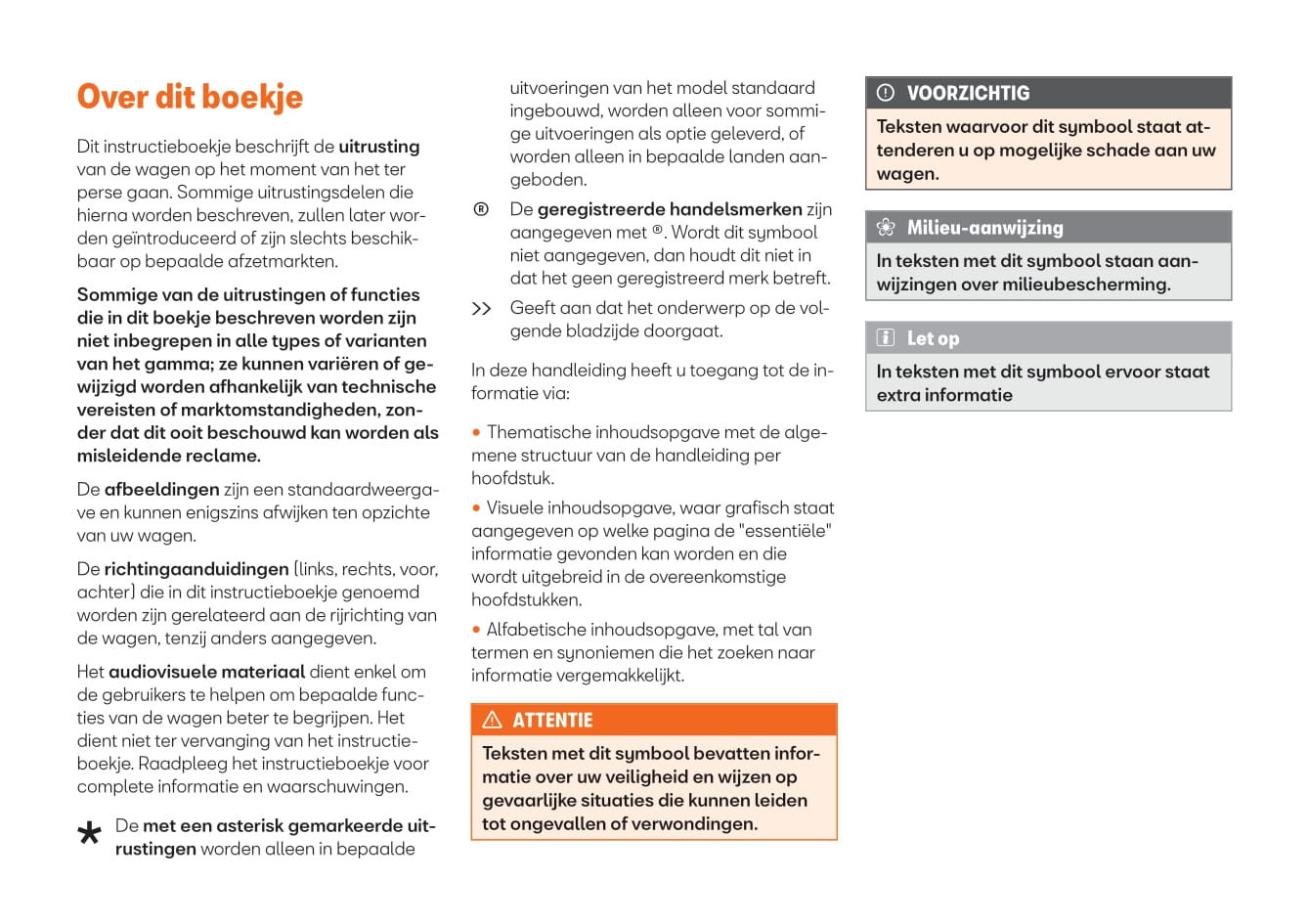 2020-2021 Seat Ateca Owner's Manual | Dutch