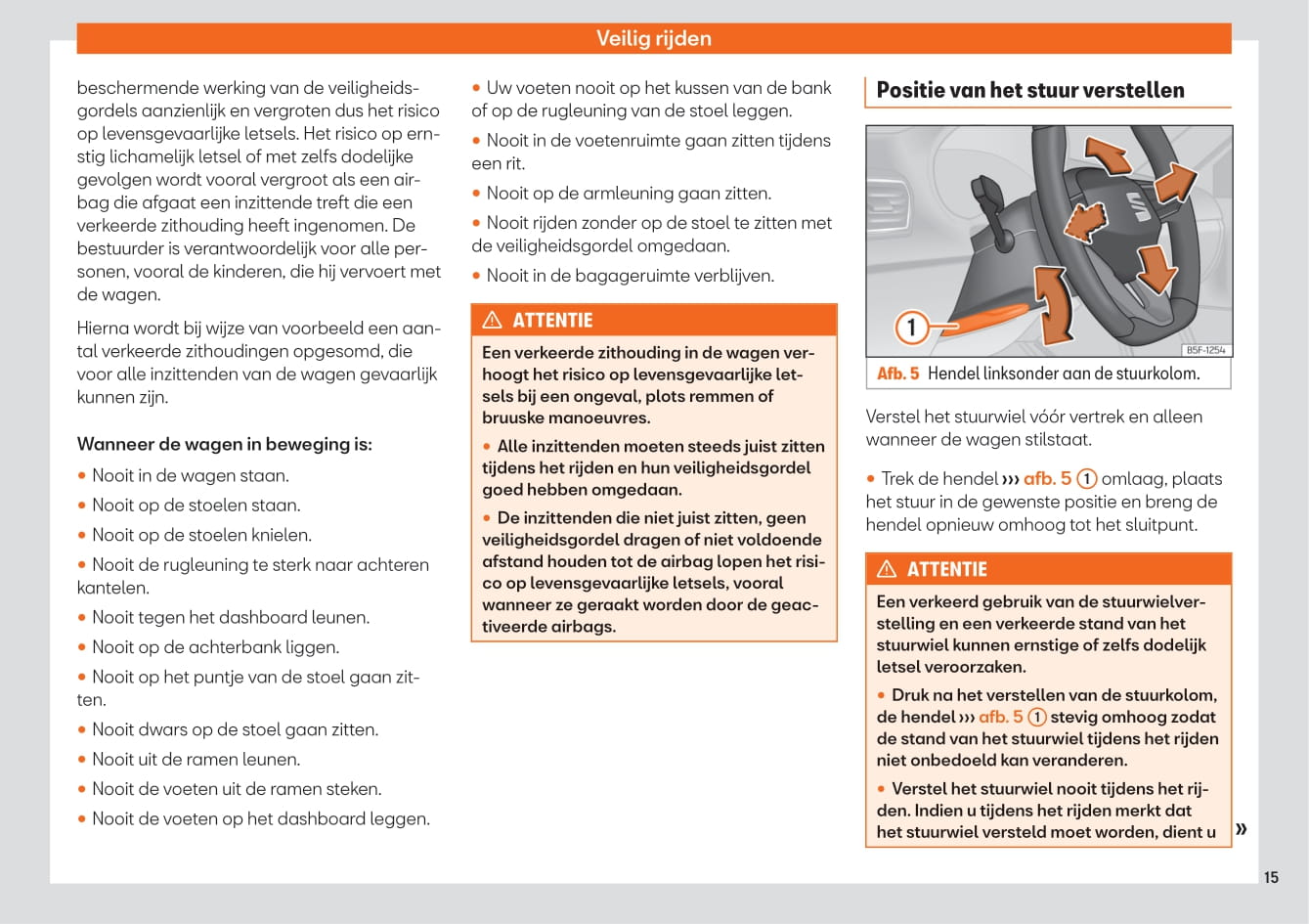 2020-2021 Seat Ateca Owner's Manual | Dutch