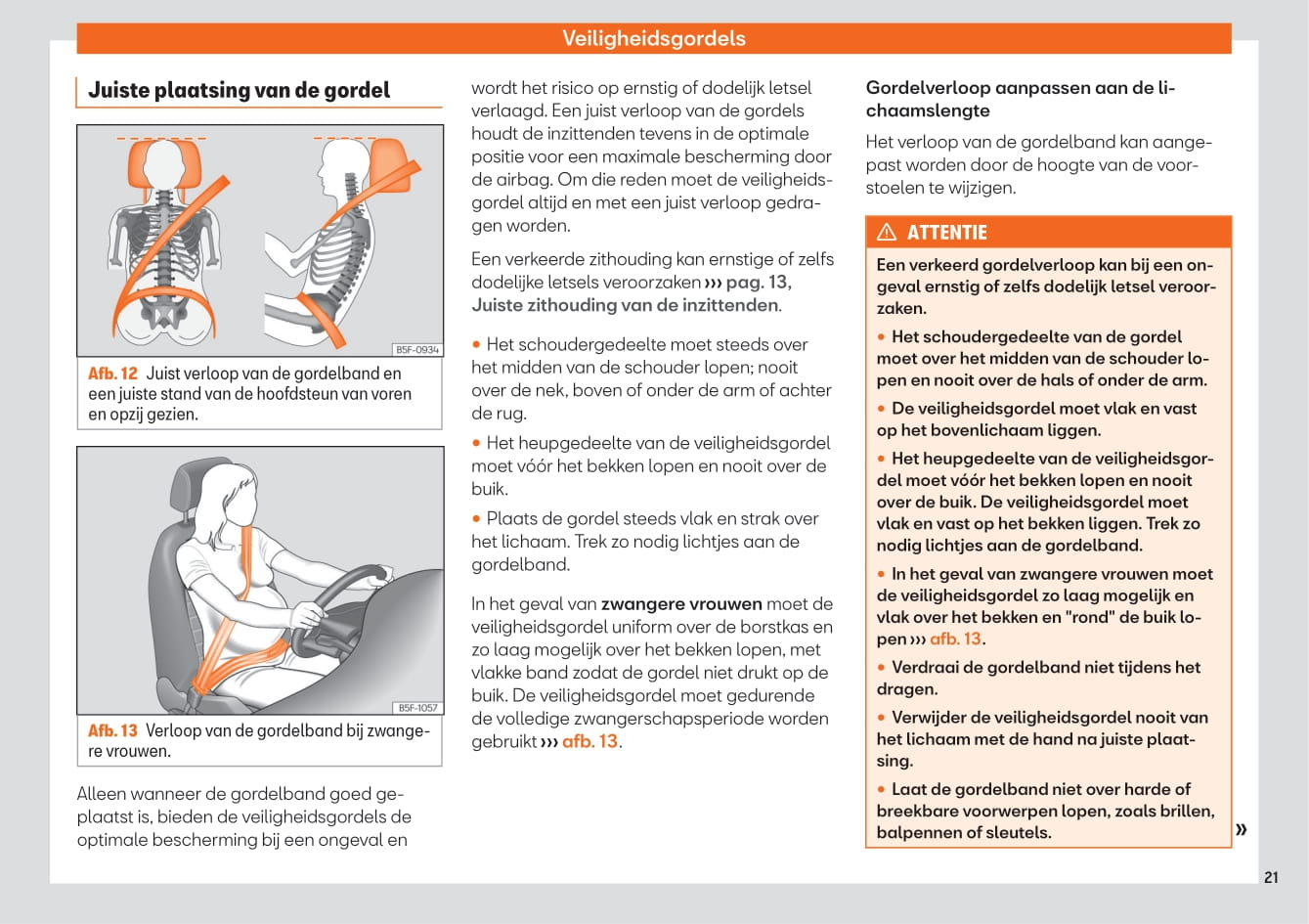 2020-2021 Seat Ateca Owner's Manual | Dutch