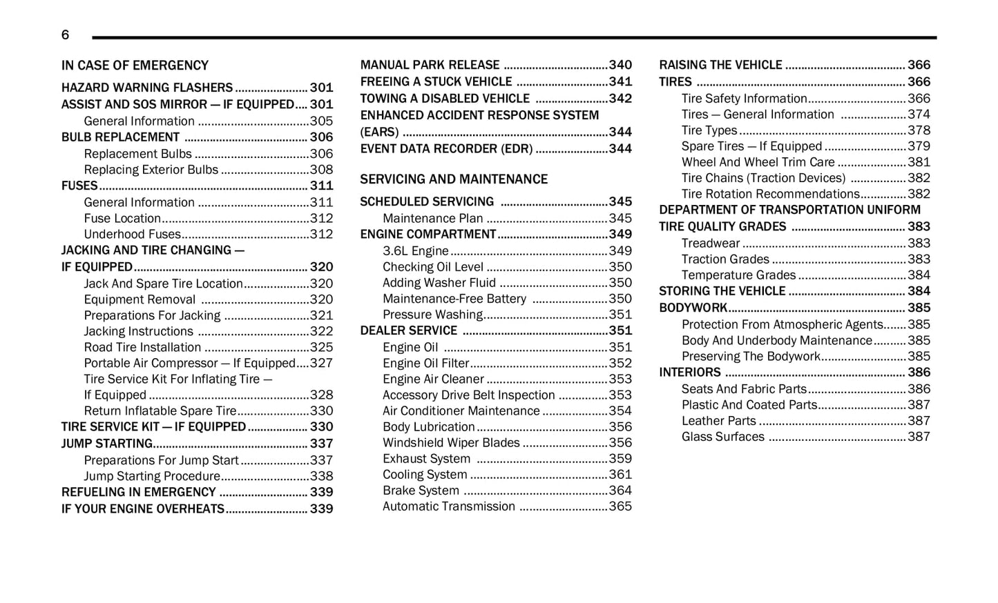 2020 Chrysler Pacifica/Voyager Owner's Manual | English