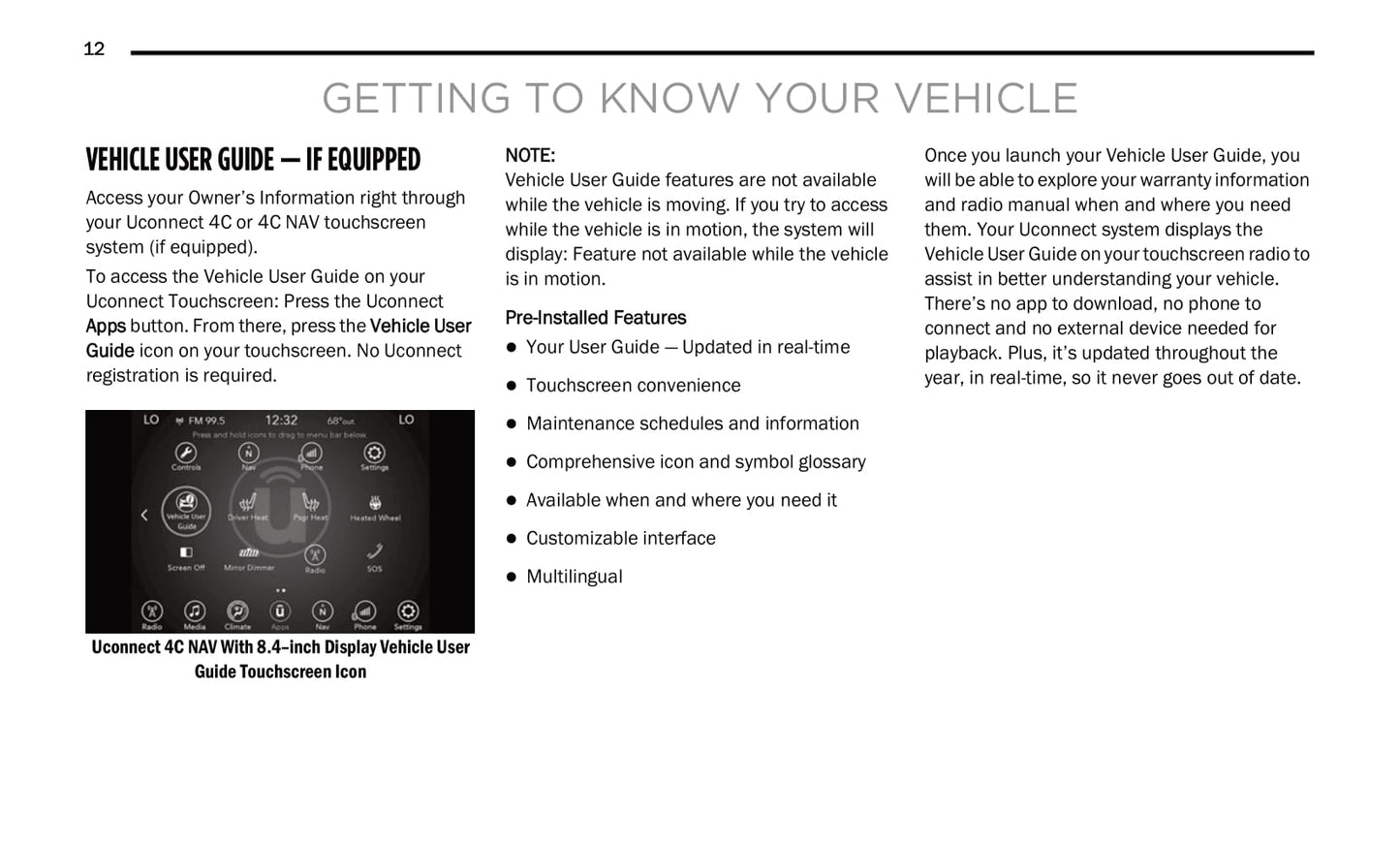 2020 Chrysler Pacifica/Voyager Owner's Manual | English