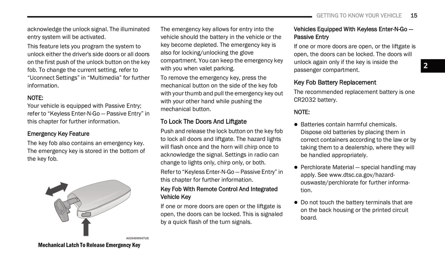 2020 Chrysler Pacifica/Voyager Owner's Manual | English