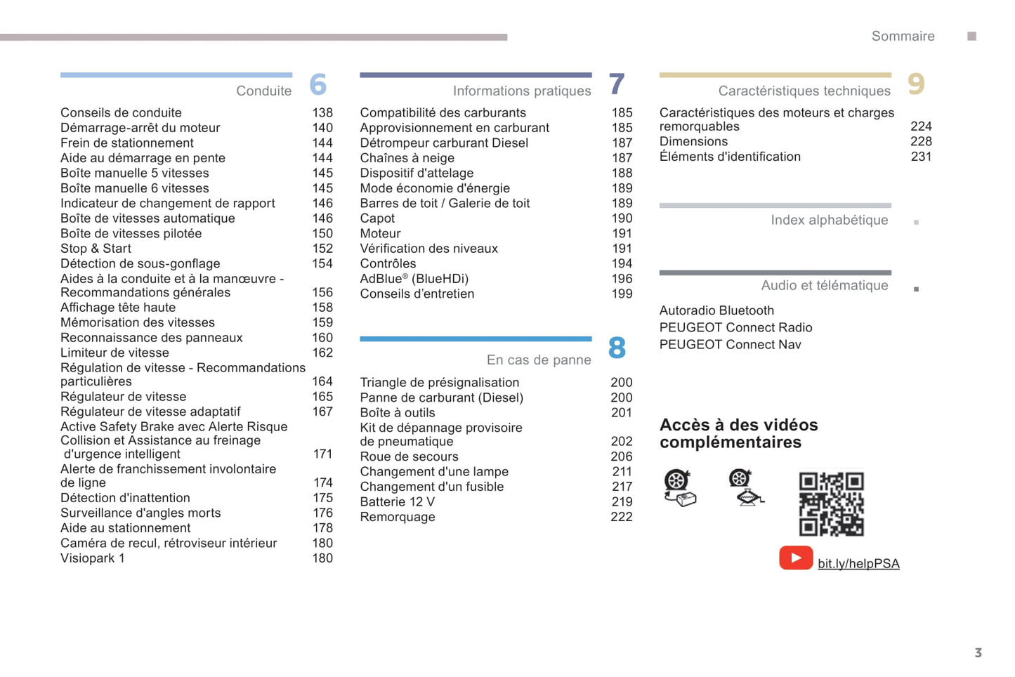 2018-2020 Peugeot Expert/Traveller Owner's Manual | French