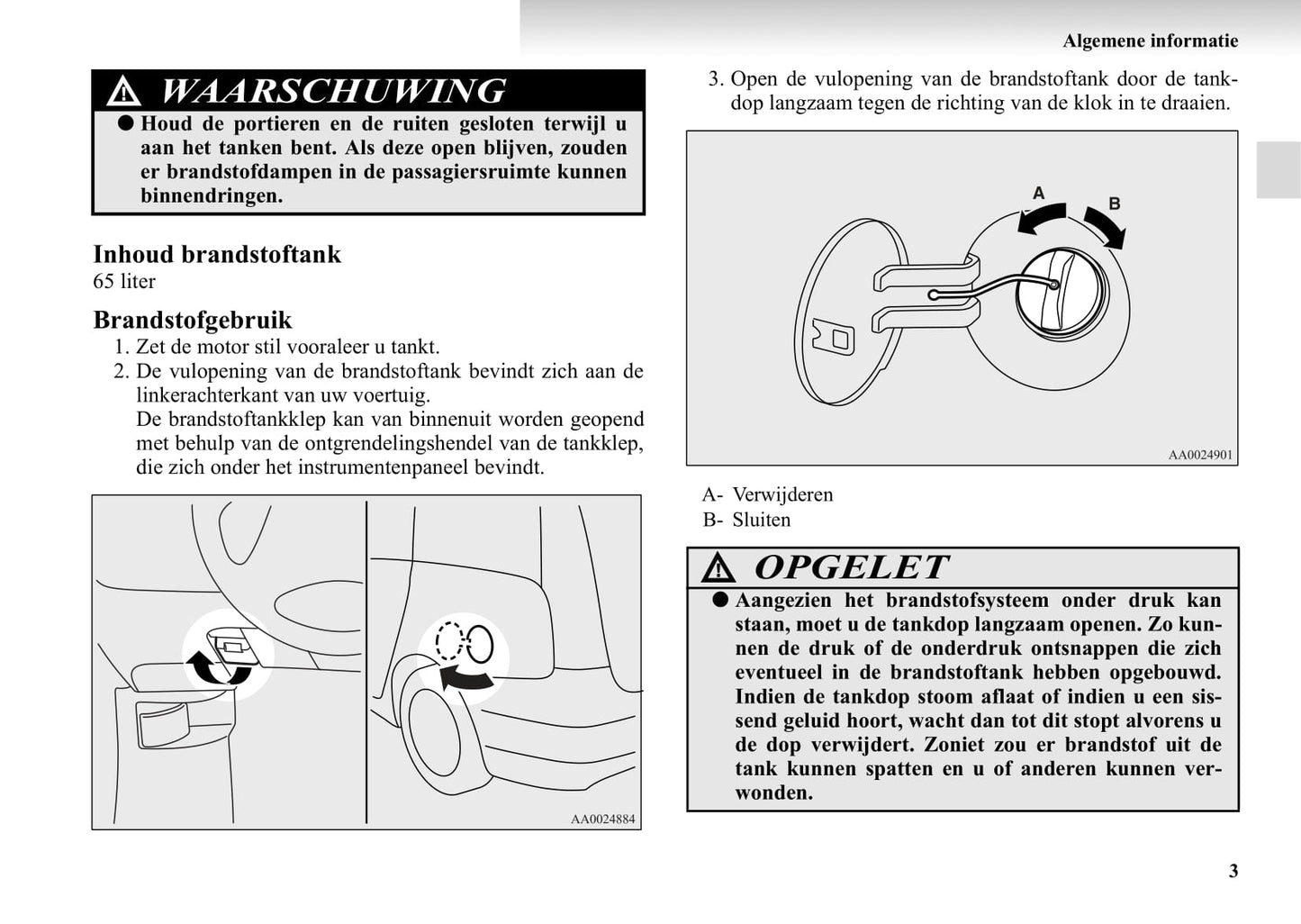 2004-2011 Mitsubishi Grandis Owner's Manual | Dutch
