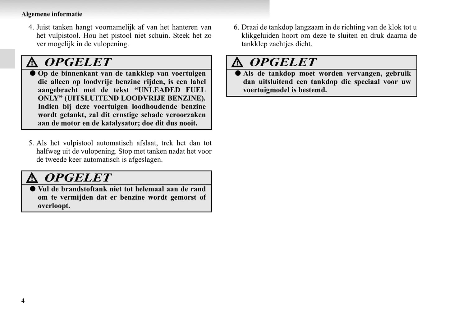 2004-2011 Mitsubishi Grandis Owner's Manual | Dutch
