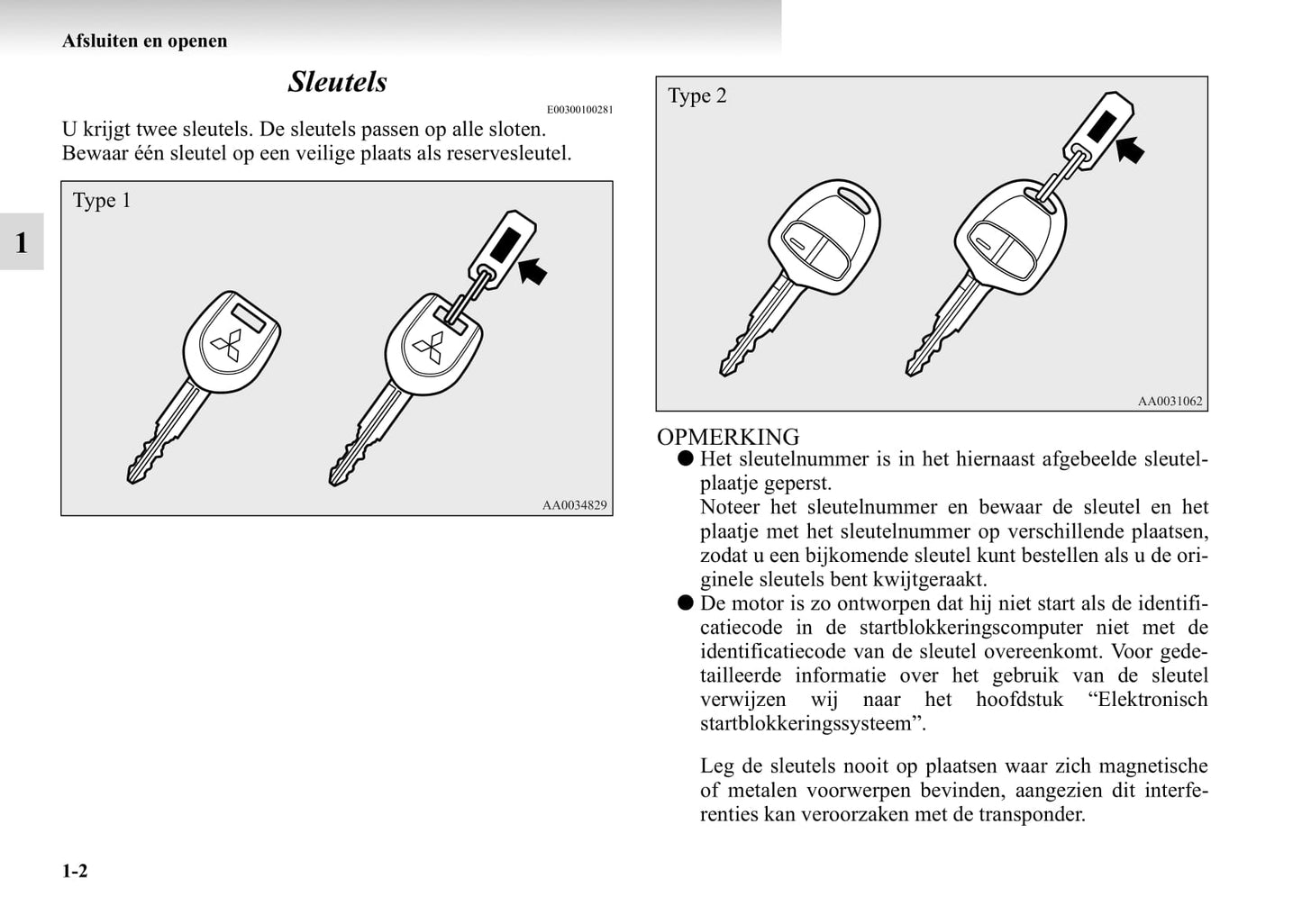 2004-2011 Mitsubishi Grandis Owner's Manual | Dutch