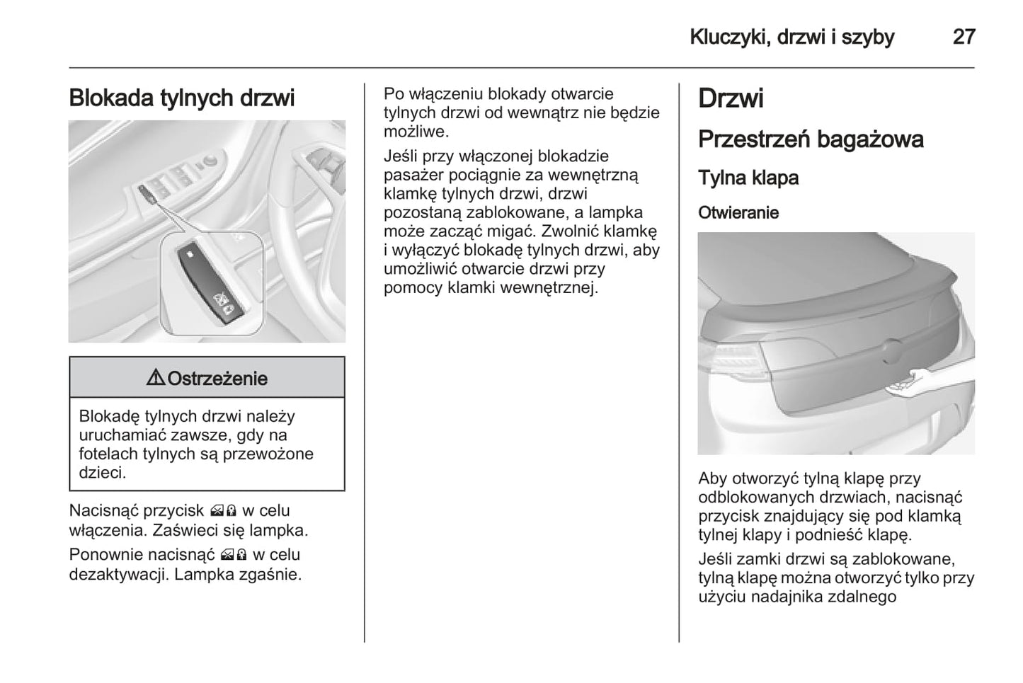 2012-2013 Opel Ampera Bedienungsanleitung | Polnisch