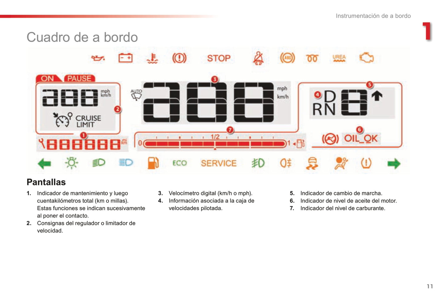 2016-2018 Citroën C4 Cactus Bedienungsanleitung | Spanisch