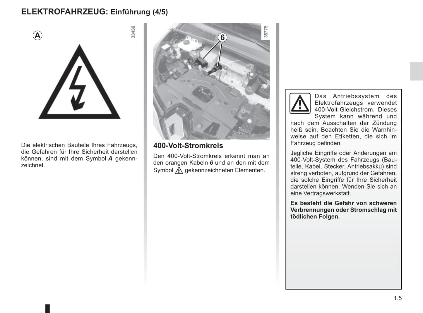 2018-2019 Renault Zoe Owner's Manual | German