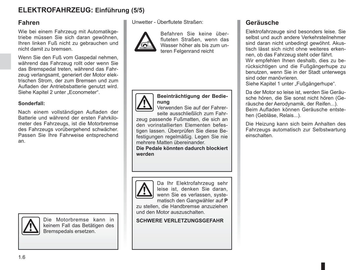 2018-2019 Renault Zoe Owner's Manual | German
