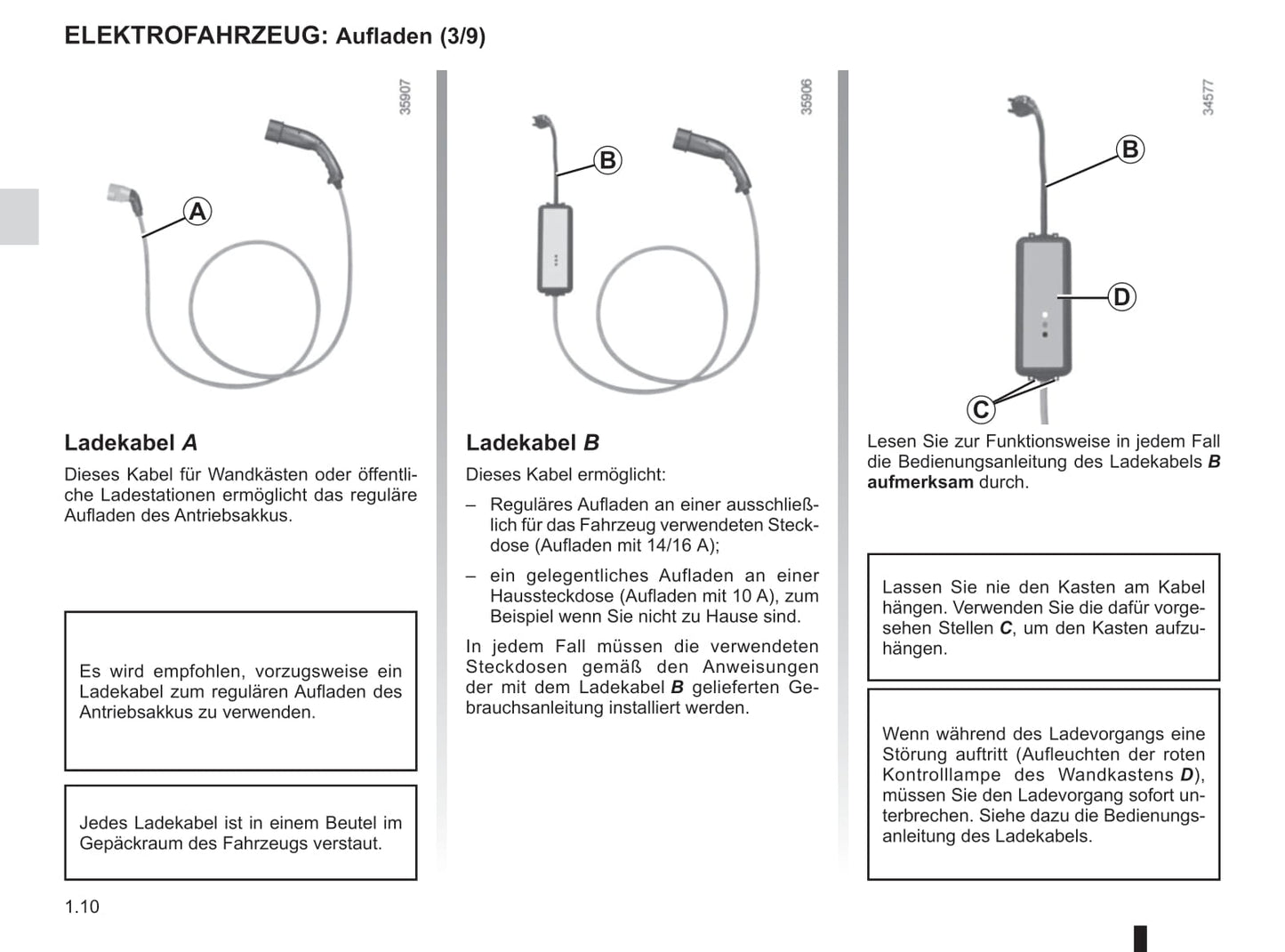 2018-2019 Renault Zoe Owner's Manual | German