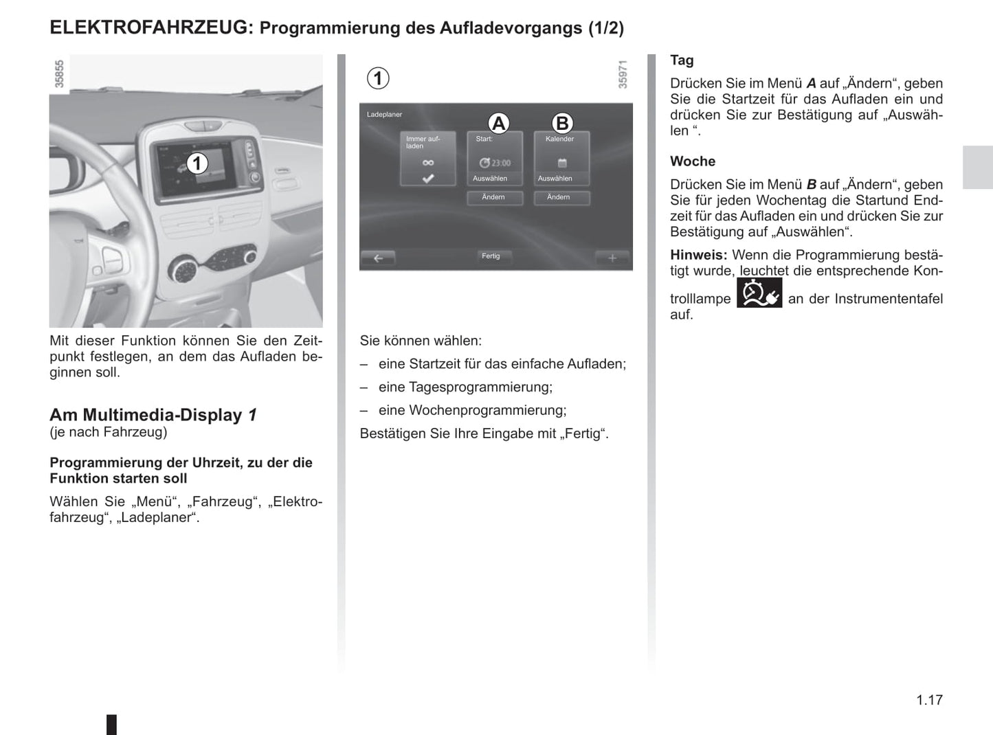 2018-2019 Renault Zoe Owner's Manual | German