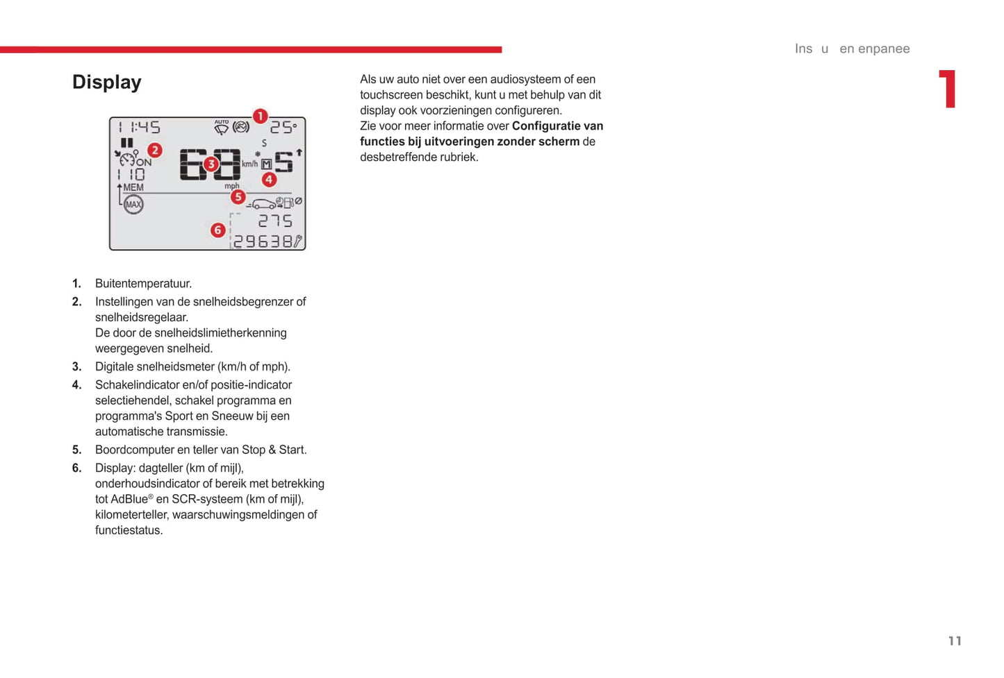 2017-2019 Citroën C3 Bedienungsanleitung | Niederländisch